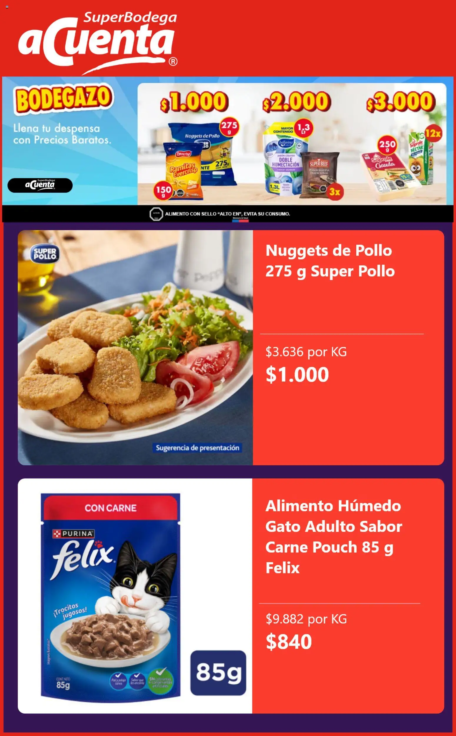 Super Bodega aCuenta ofertas  │ válido desde el 09.04.2026 | Página: 4 | Productos: Pollo