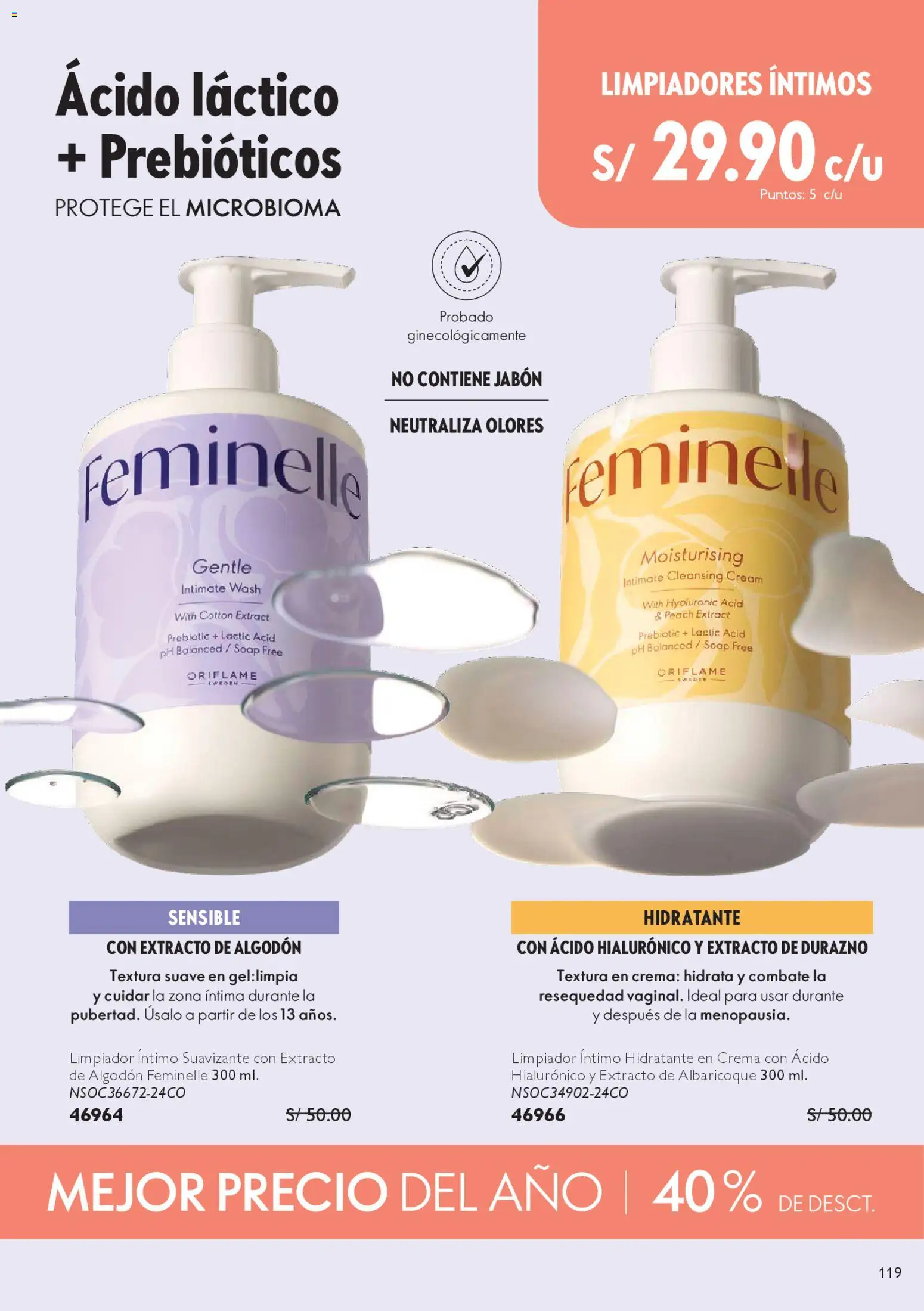 Catálogo Oriflame válido desde 18.04.2026 | Página: 119 | Productos: Jabón, Crema