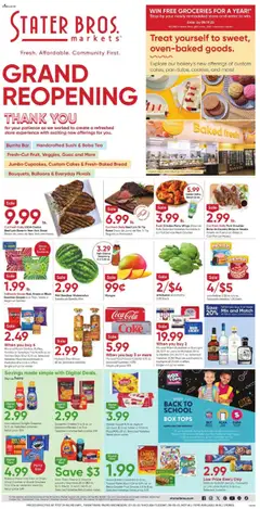 Stater Bros Weekly Ad - valid from 30.07.2025 | Page: 1