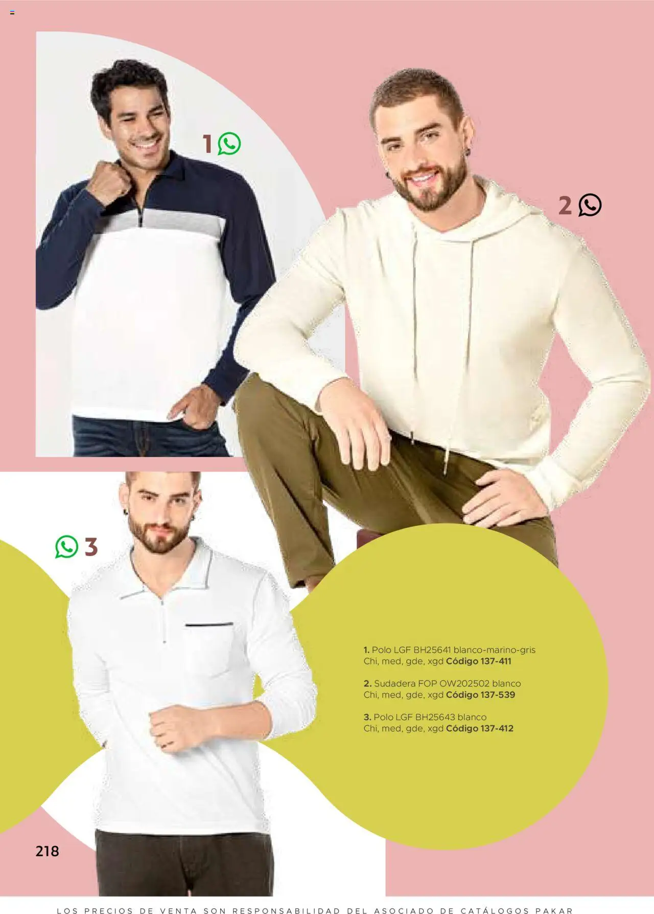 Nuevas ofertas de SC Pakar válidas en toda la República Mexicana desde el 24.07.2025. ¡Encuentra las mejores ofertas en SC Pakar Catálogo Ropa y Accesorios! | Página: 218 | Productos: Sudadera