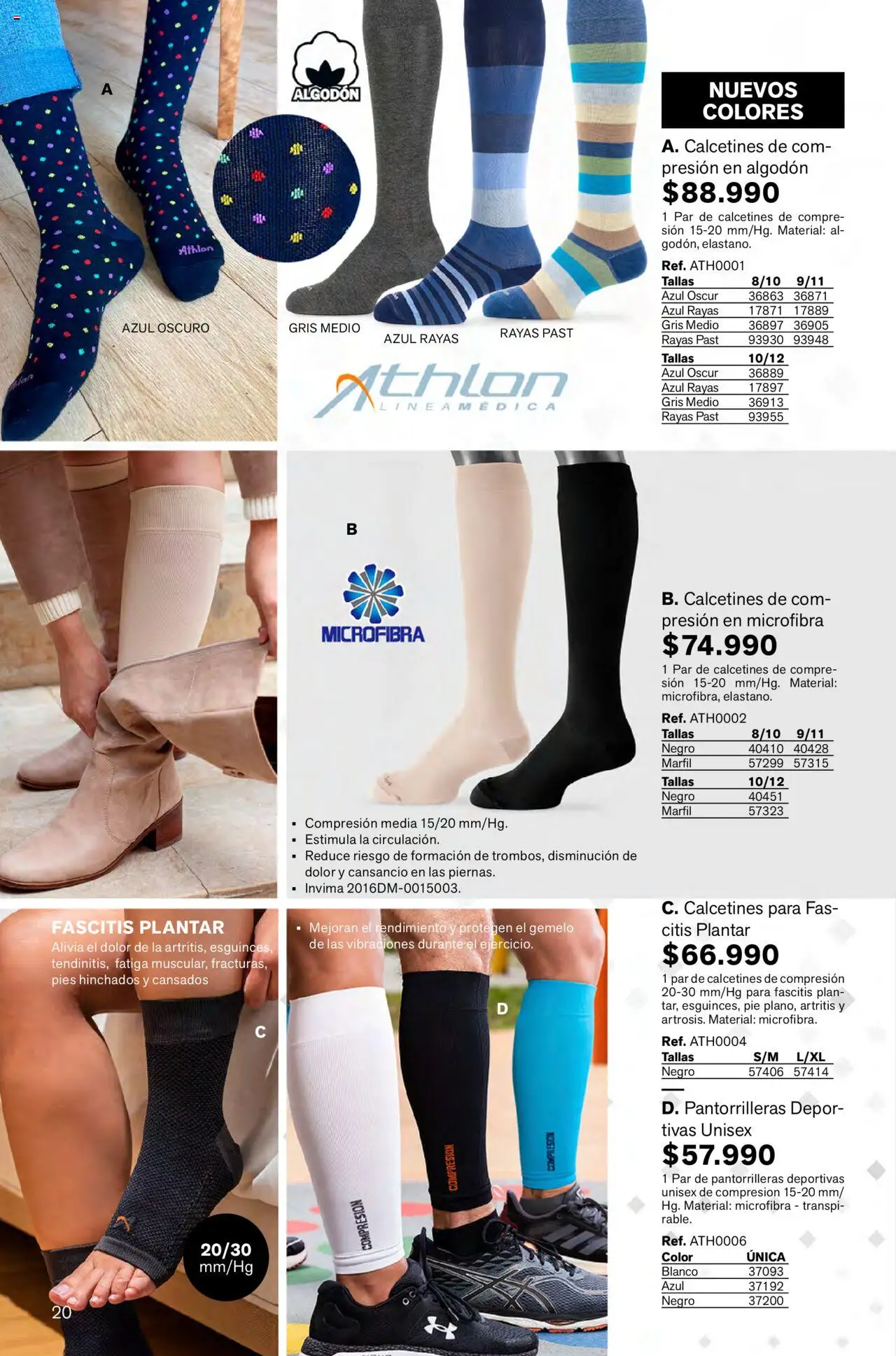 Leonisa revista - valida desde el 01.10.2025 | Página: 20 | Productos: Algodón