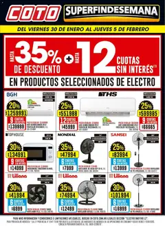 Vista previa Coto - Electro Motivo B válido desde el 30.01.2026