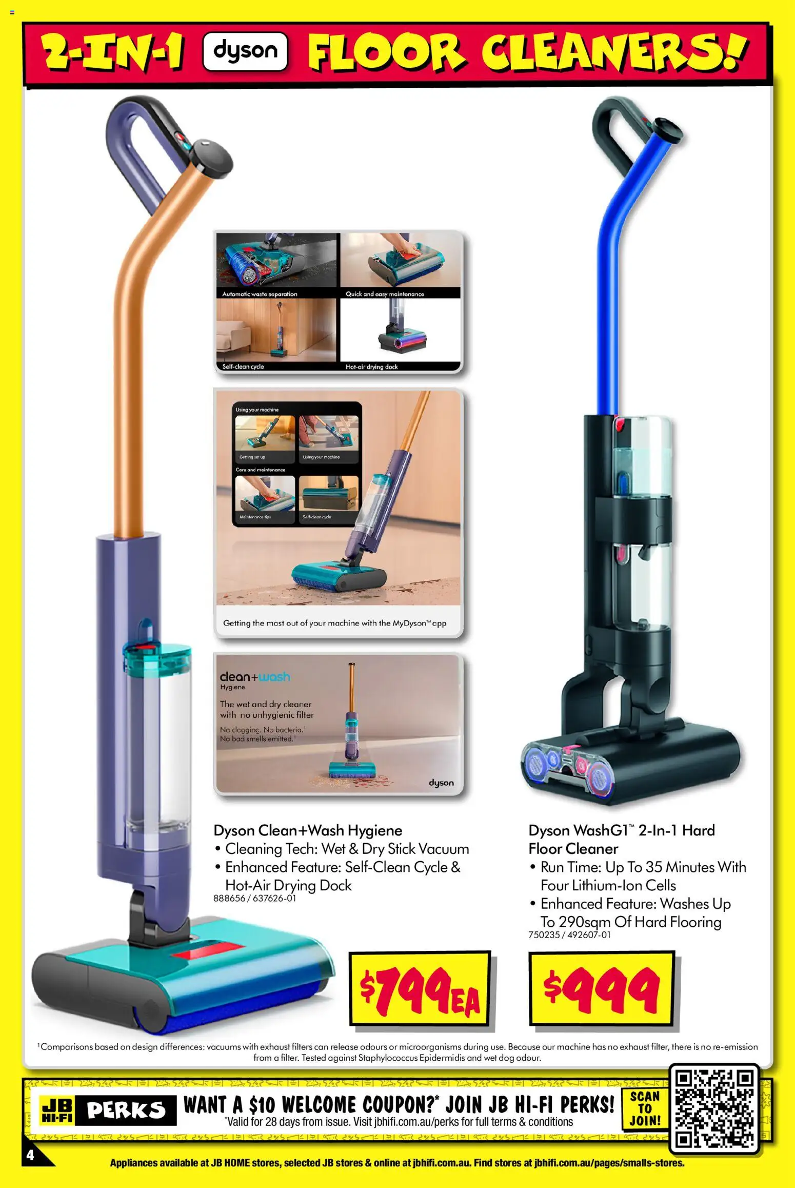 JB Hi-Fi catalogue - valid from 09.04.2026 | Page: 4 | Products: Cleaner, Flooring