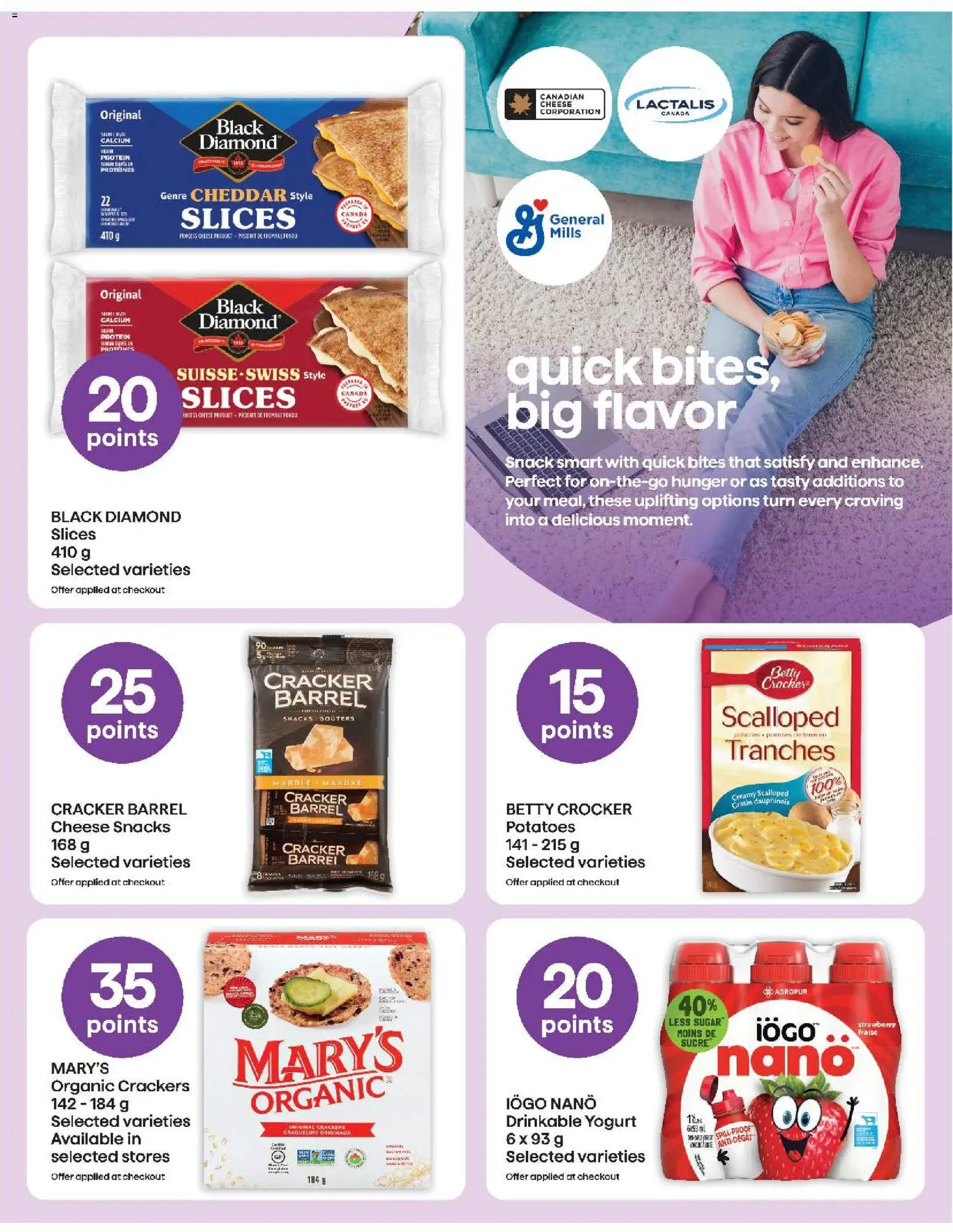 Food Basics flyer valid from 13.11.2025 | Page: 2 | Products: Potatoes, Cheese, Yogurt