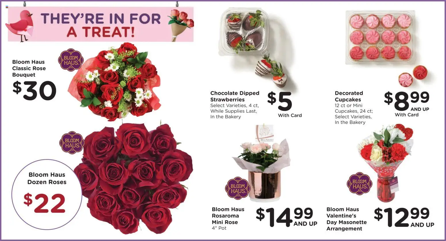 Dillons Weekly Ad - valid from 04.02.2026 | Page: 5 | Products: Bakery, Chocolate, Strawberries