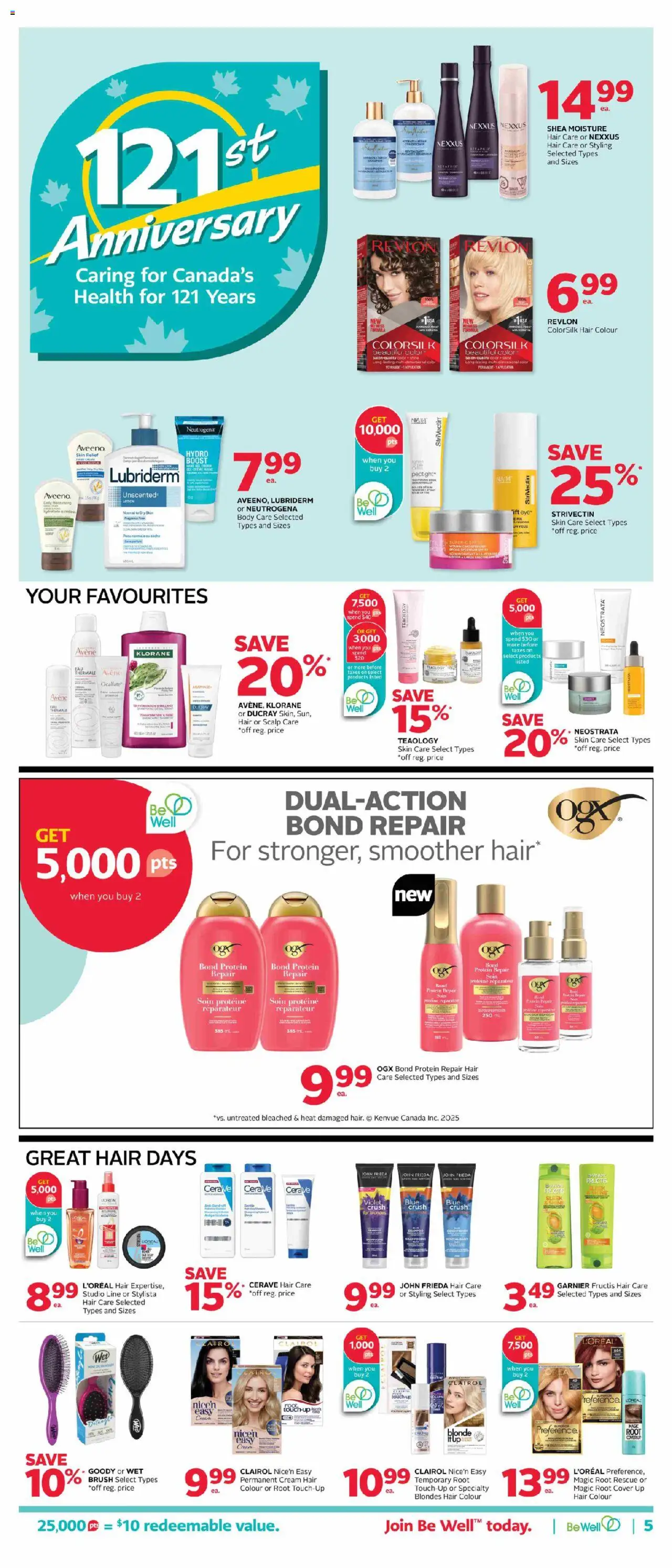 Rexall flyer valid from 12.09.2025 | Page: 11 | Products: Cream, Brush, Shampoo