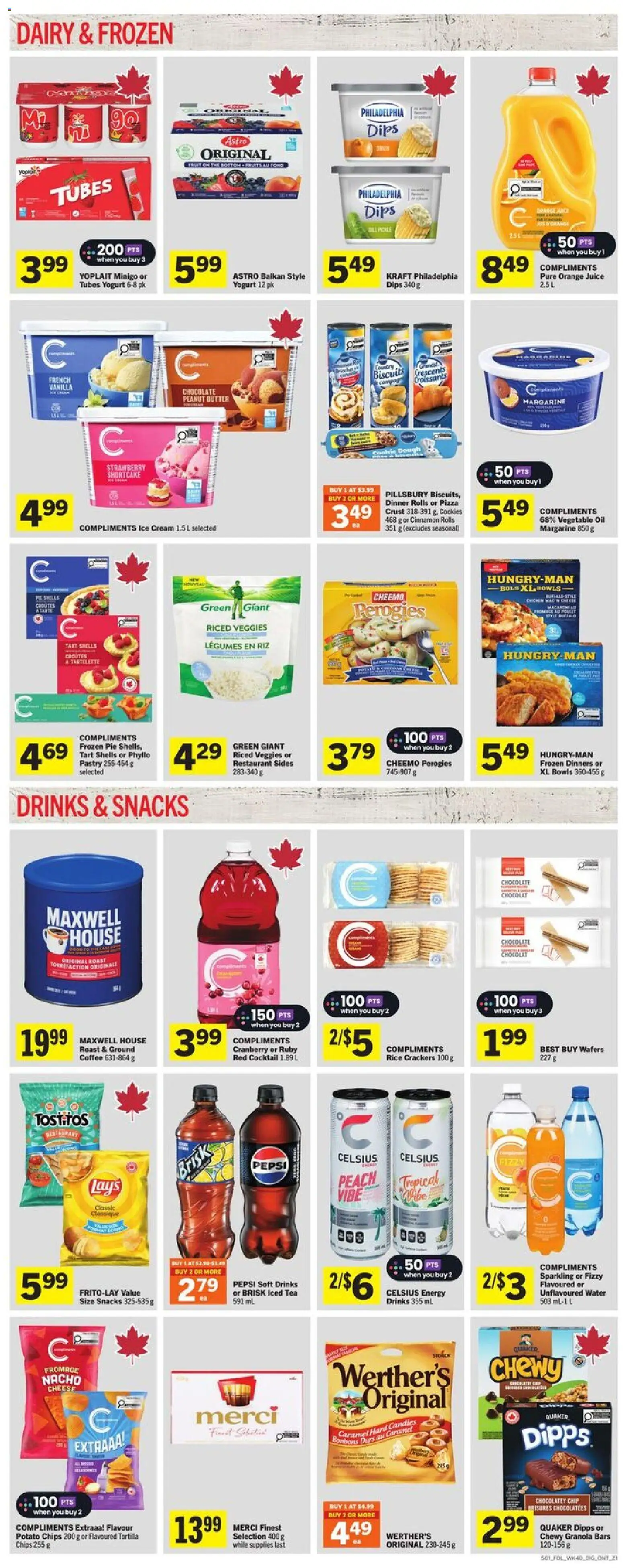 Foodland flyer valid from 29.01.2026 | Page: 3 | Products: Rice, Ice cream, Yogurt, Chocolate