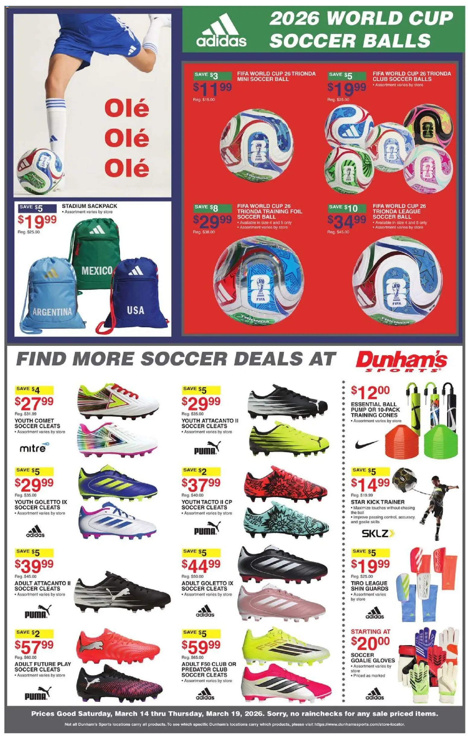 Dunham's Sports Weekly Ad - valid from 14.03.2026 | Page: 11 | Products: Pump, Gloves