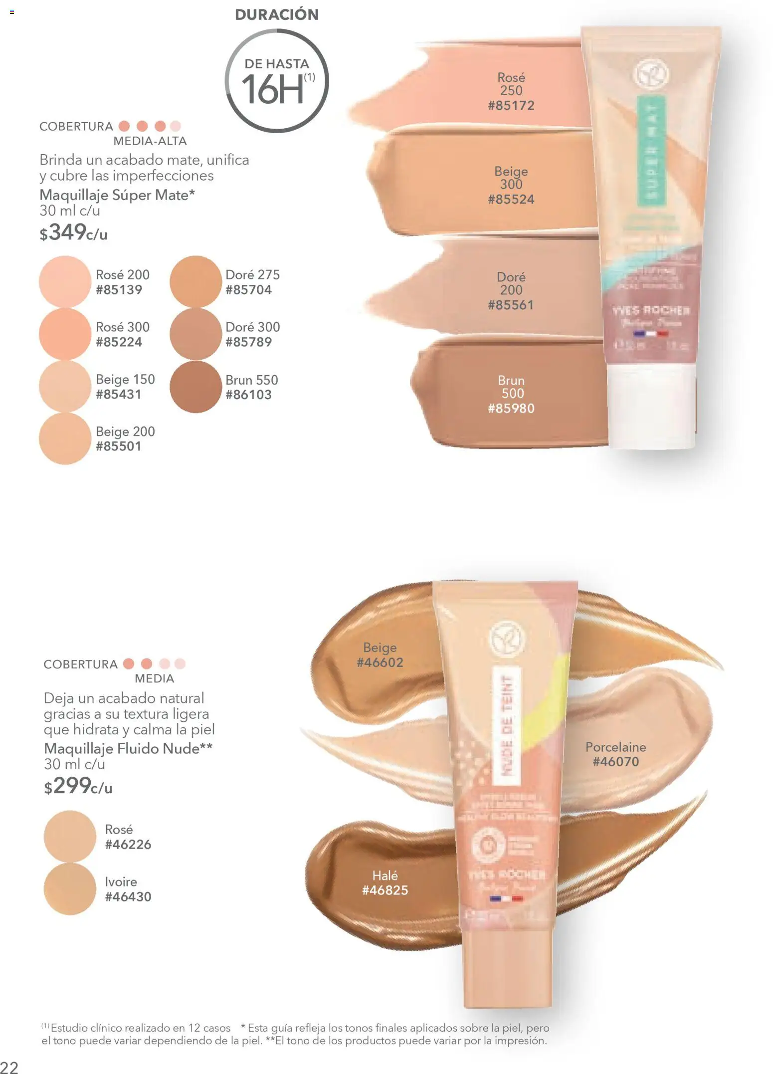 Nuevas ofertas de Yves Rocher válidas en toda la República Mexicana desde el 10.02.2026. ¡Encuentra las mejores ofertas en Yves Rocher campaña 3 2026! | Página: 22 | Productos: Maquillaje, Sobre