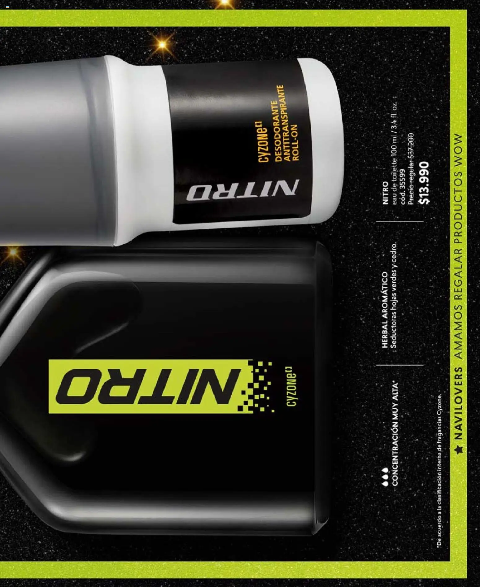 Catálogo CyZone Campaña 18 │ válido desde el 01.12.2025 | Página: 113 | Productos: Eau de toilette, Desodorante, Antitranspirante