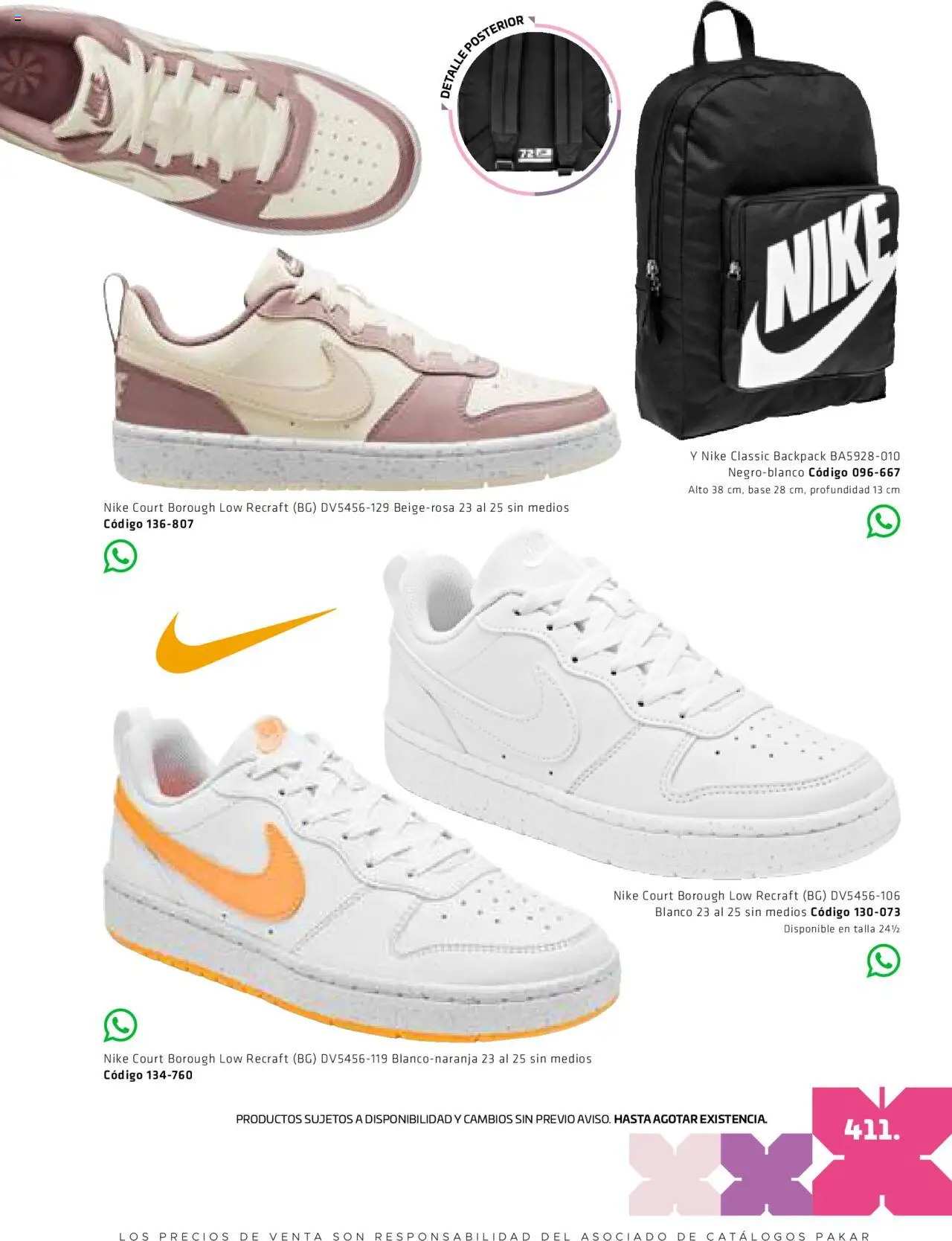 Nuevas ofertas de SC Pakar válidas en toda la República Mexicana desde el 29.08.2025. ¡Encuentra las mejores ofertas en SC Pakar - Catálogo Otoño Women! | Página: 411