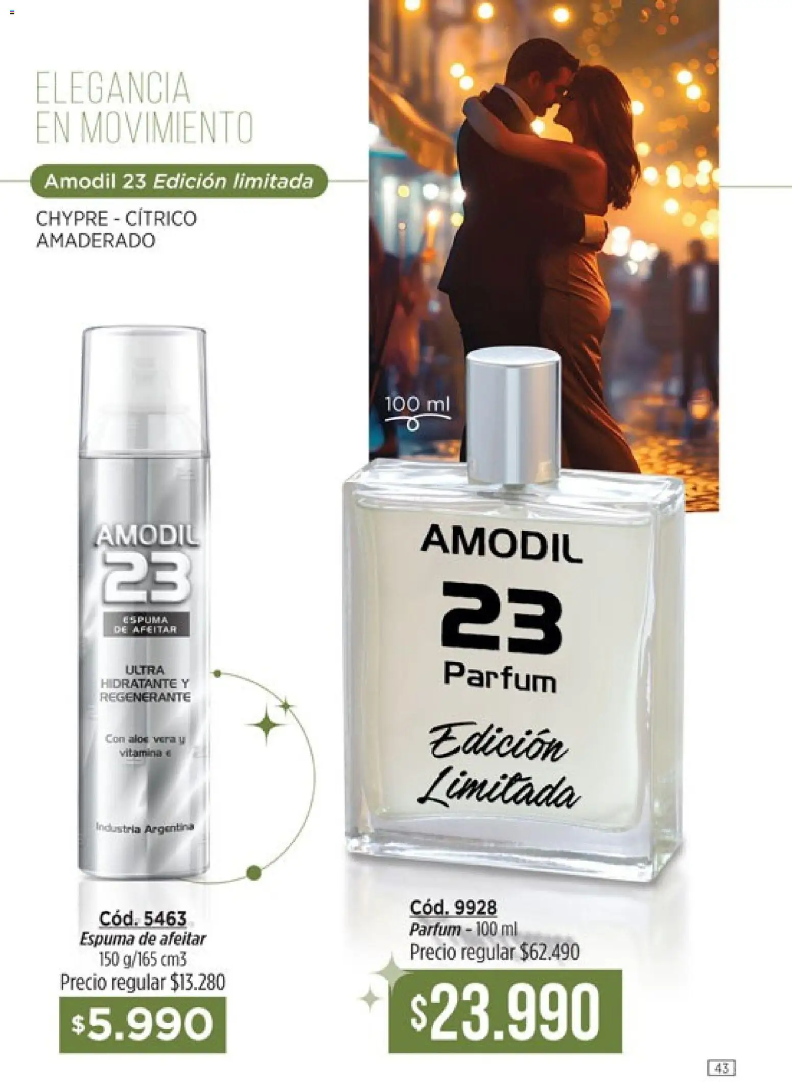 Catálogo Amodil Campaña 3 │ válido desde el 01.03.2026 | Página: 43 | Productos: Espuma de afeitar, Espuma
