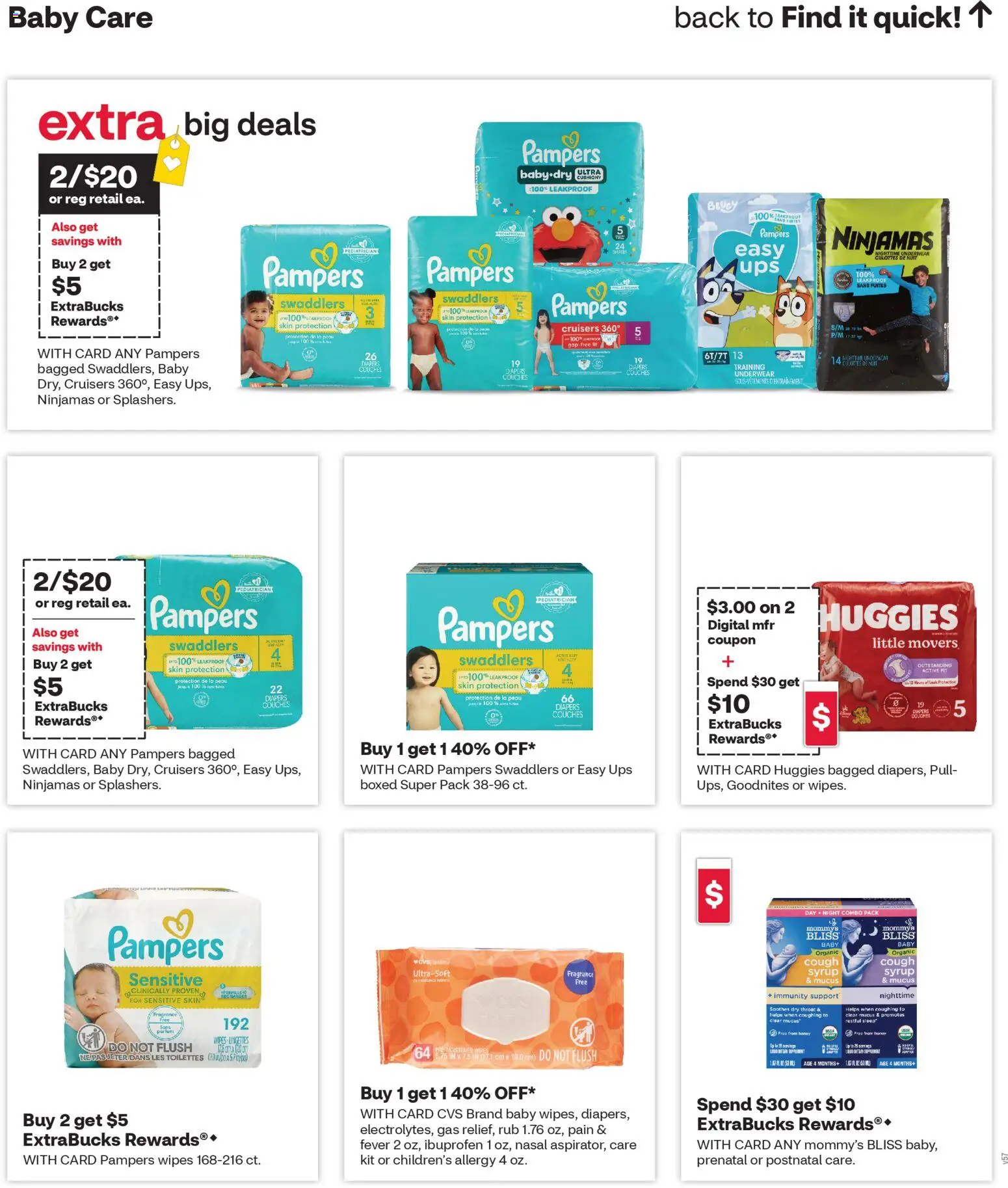 CVS Pharmacy Weekly Ad - WA - valid from 05.04.2026 | Page: 9 | Products: Fragrance, Underwear, UPS