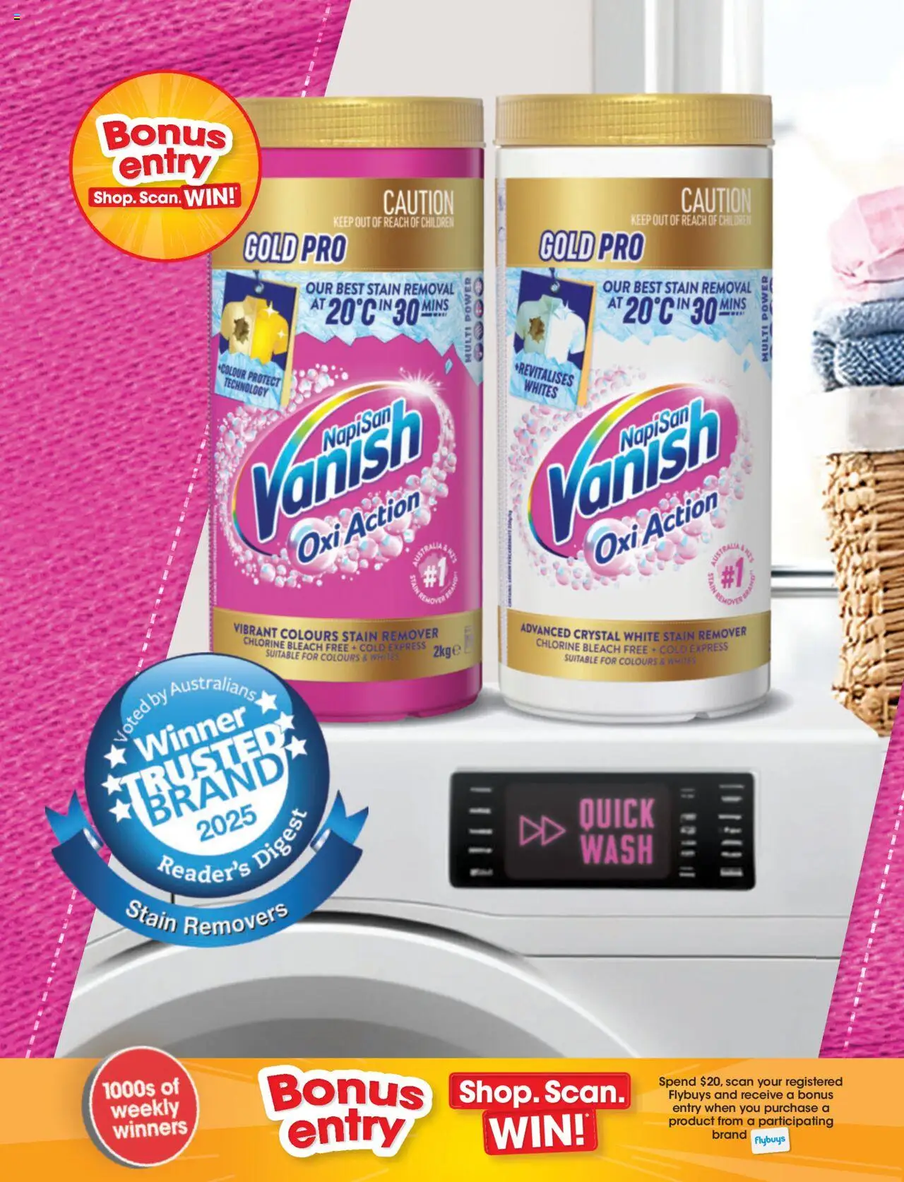 Coles catalogue - valid from 07.08.2025 | Page: 126 | Products: Stain remover