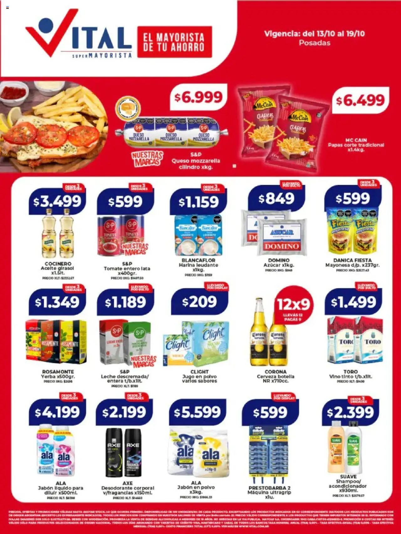 Vital - Ofertas - Posadas │ válido desde el 13.10.2025 | Página: 1 | Productos: Jabón líquido, Leche, Cerveza, Tomates