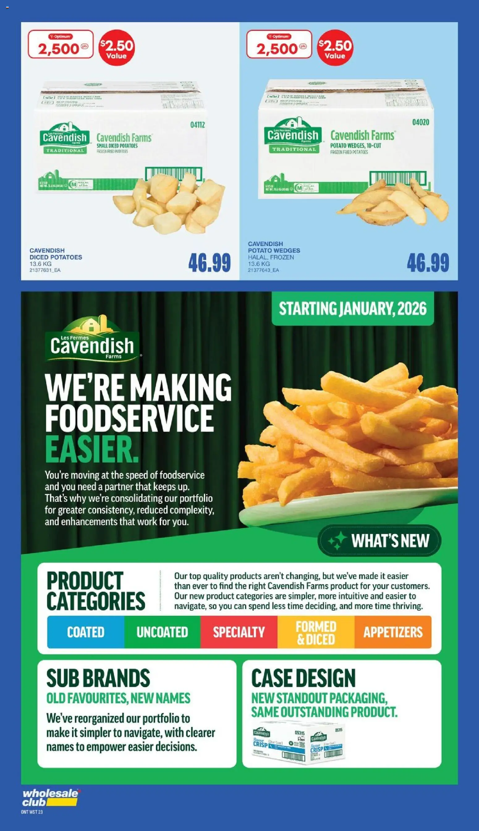 Wholesale Club flyer valid from 19.02.2026 | Page: 26 | Products: Potatoes, Case
