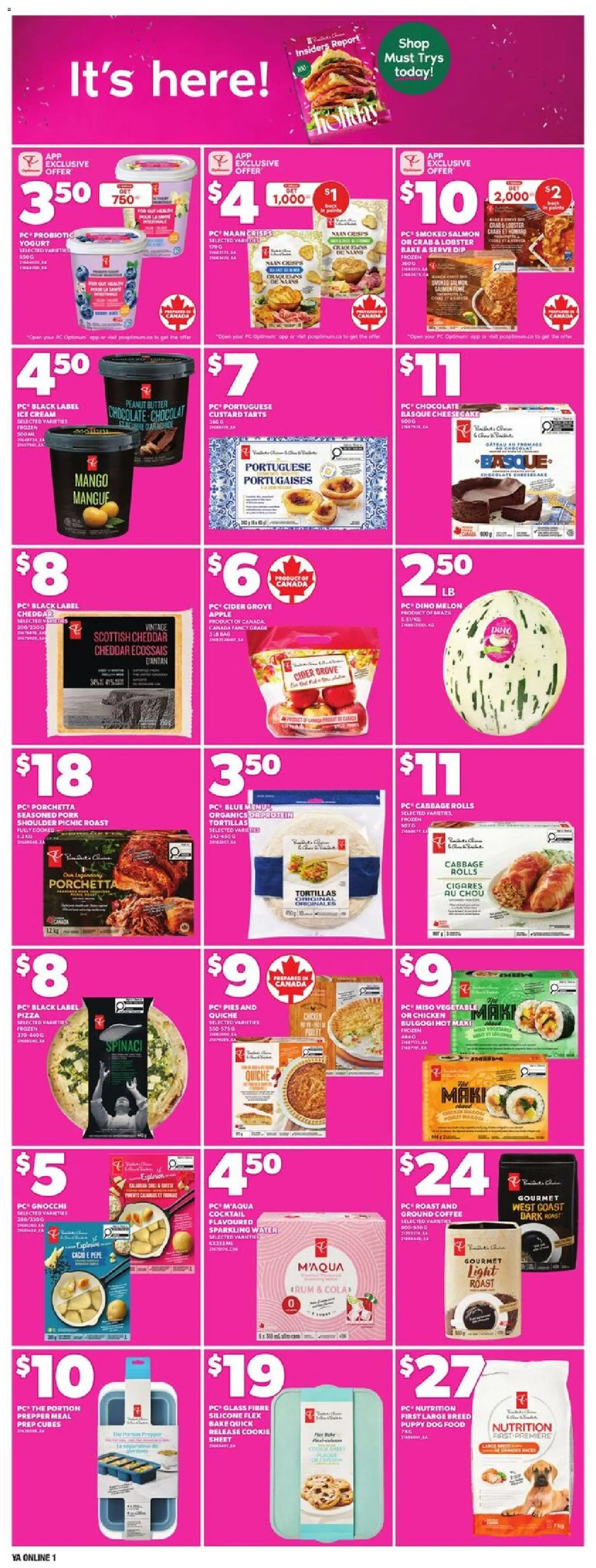 Independent Grocer flyer valid from 30.10.2025 | Page: 6 | Products: Cream, Yogurt, Pizza, Pork