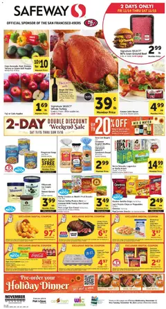 Preview of Safeway weekly ads valid from 12.11.2025