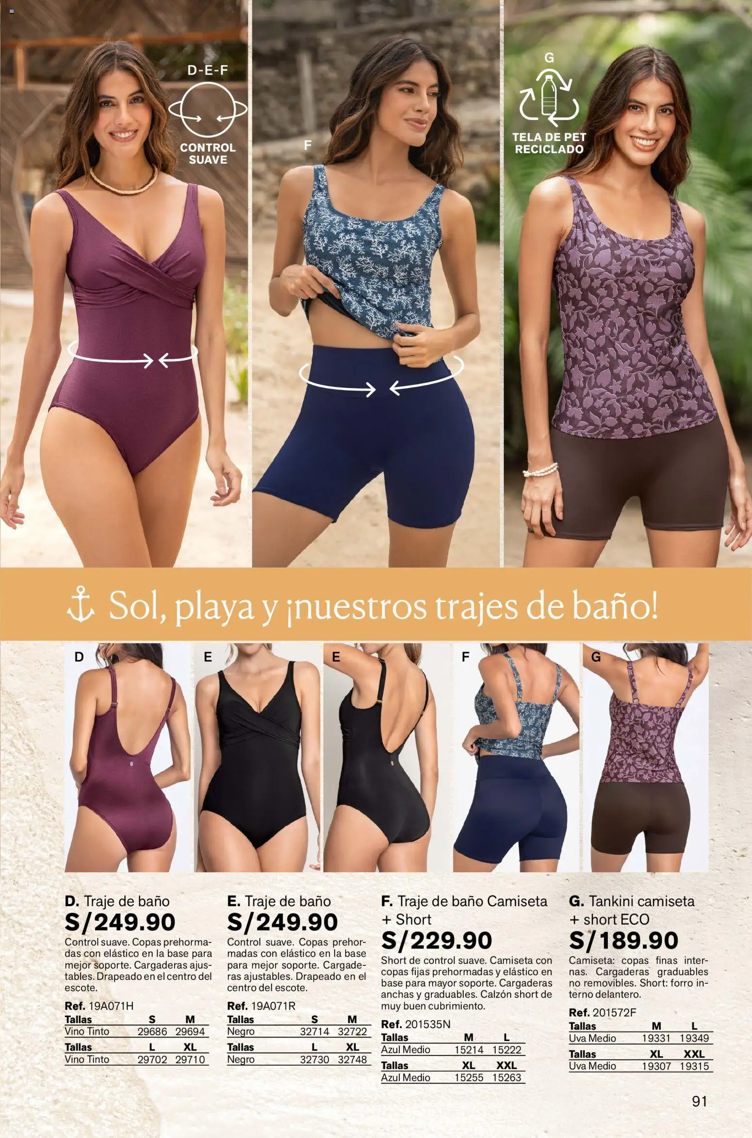 Catálogo Leonisa válido desde 05.12.2025 | Página: 91 | Productos: Baño, Vino, Traje de baño, Traje