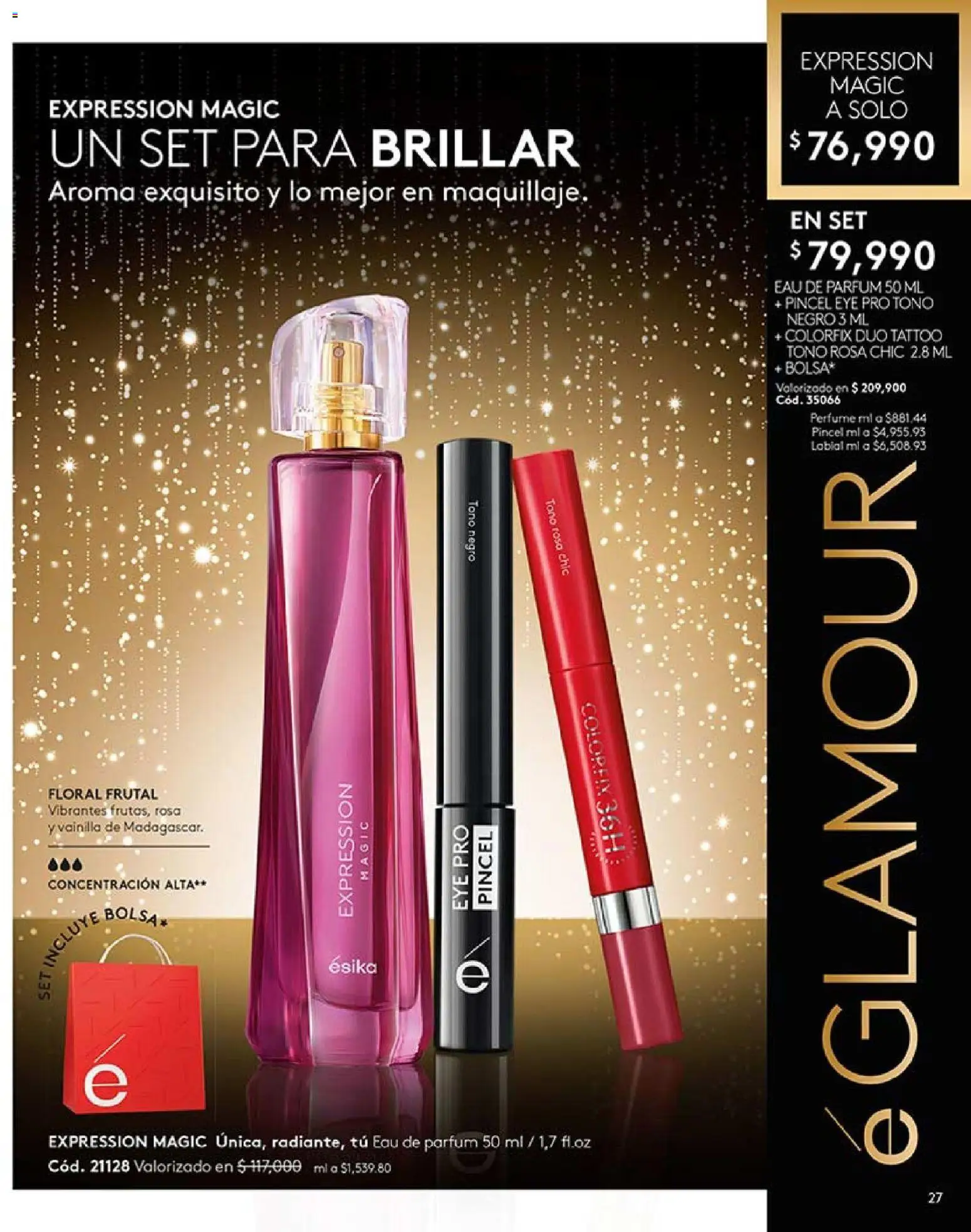 Ésika revista - valida desde el 03.11.2025 | Página: 27 | Productos: Perfume