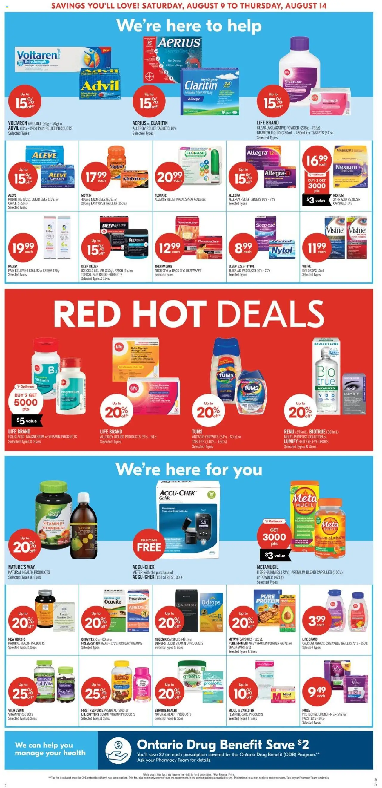 Shoppers flyer valid from 09.08.2025 | Page: 3