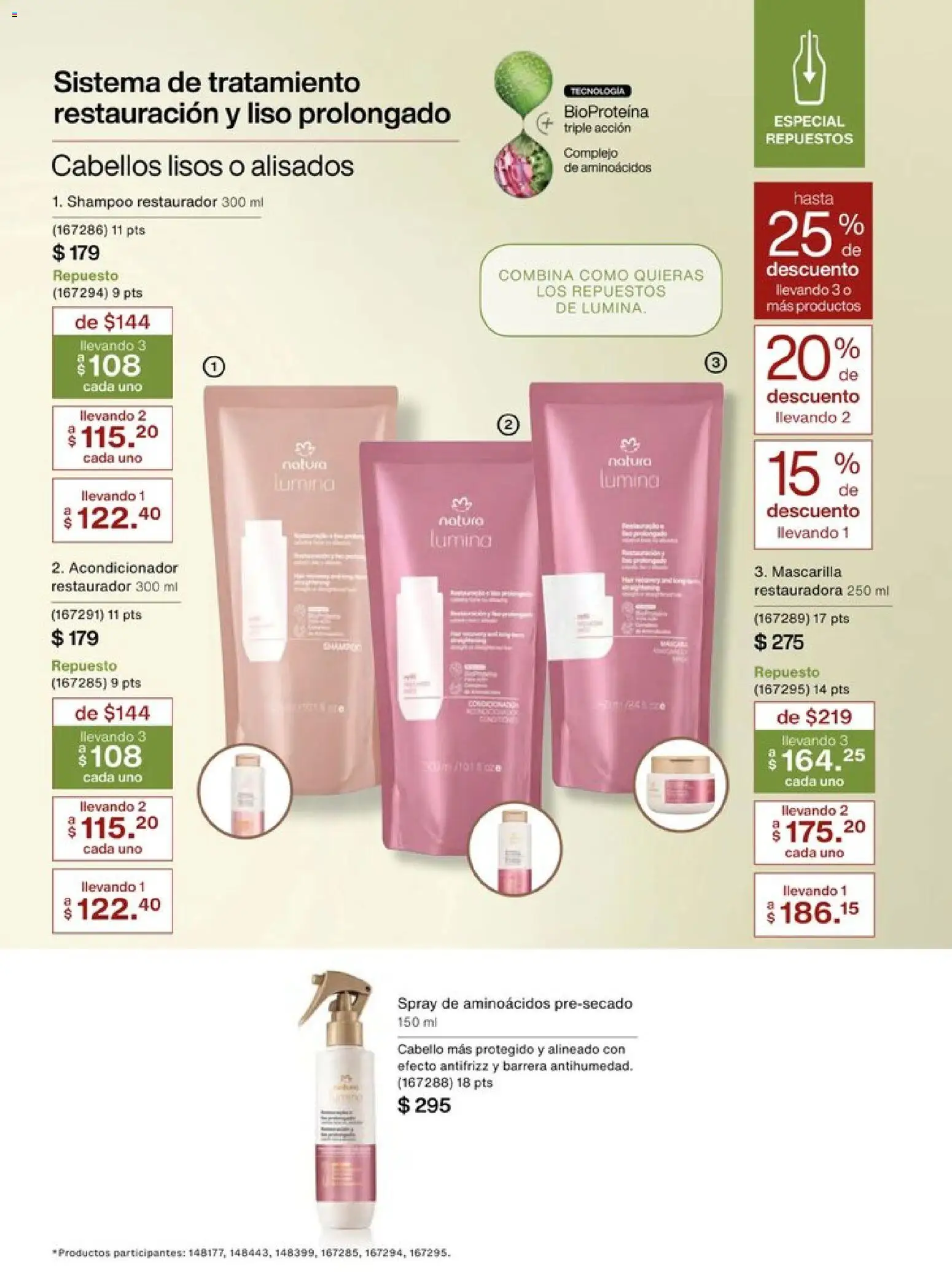 Nuevas ofertas de Natura válidas en toda la República Mexicana desde el 20.12.2025. ¡Encuentra las mejores ofertas en Natura campaña 1 2026! | Página: 125 | Productos: Mascarilla, Acondicionador