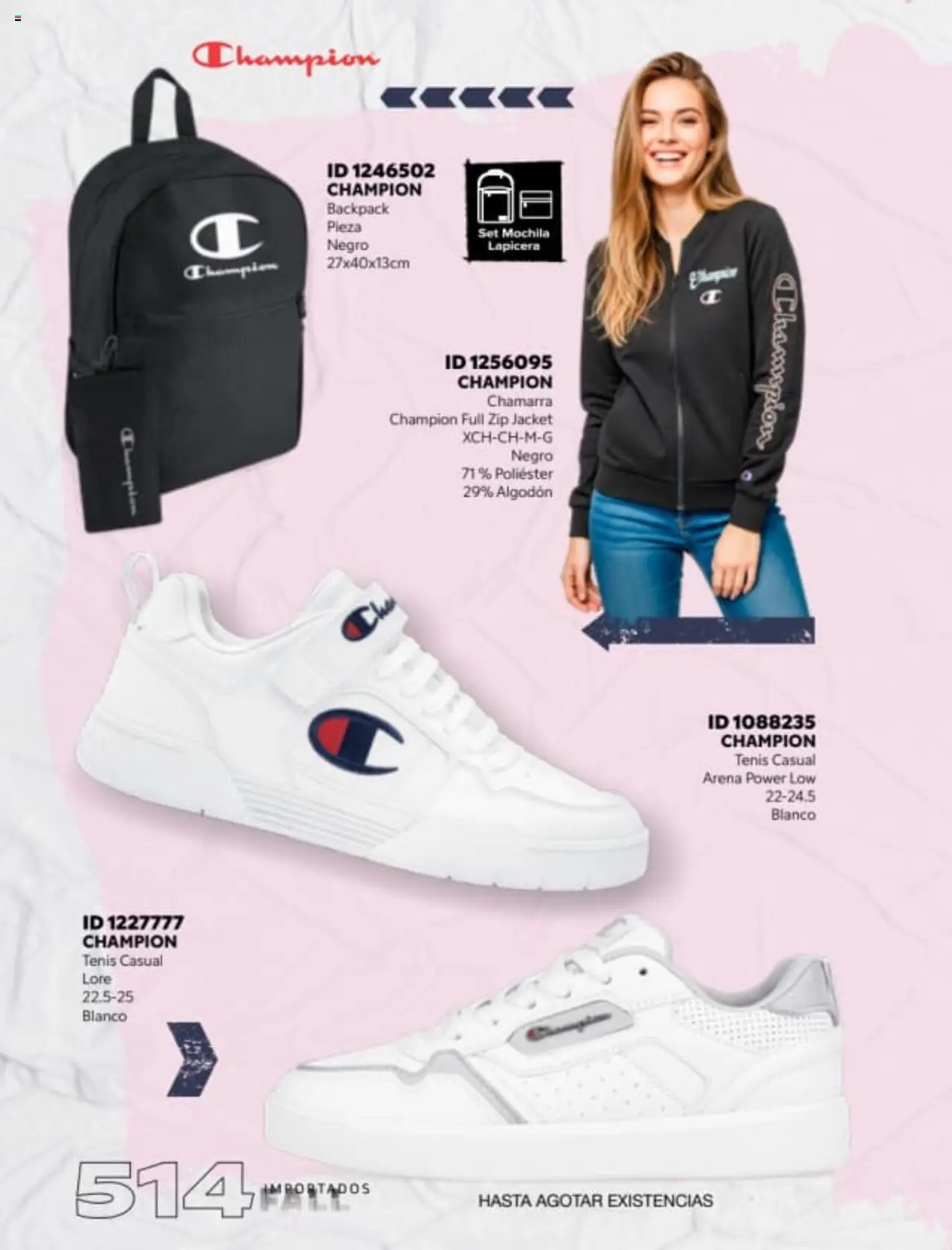 Nuevas ofertas de Price Shoes válidas en toda la República Mexicana desde el 18.08.2025. ¡Encuentra las mejores ofertas en Price Shoes - Catálogo Fall Importados! | Página: 514 | Productos: Tenis, Chamarra, Mochila, Algodón