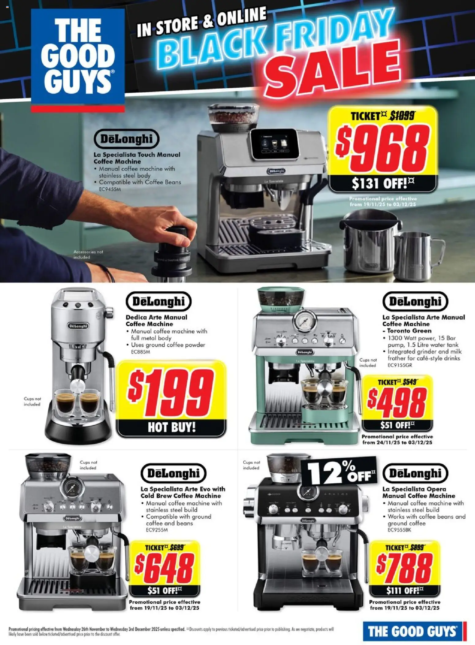 The Good Guys catalogue - valid from 26.11.2025 | Page: 2 | Products: Powder, Milk, Water, Accessories