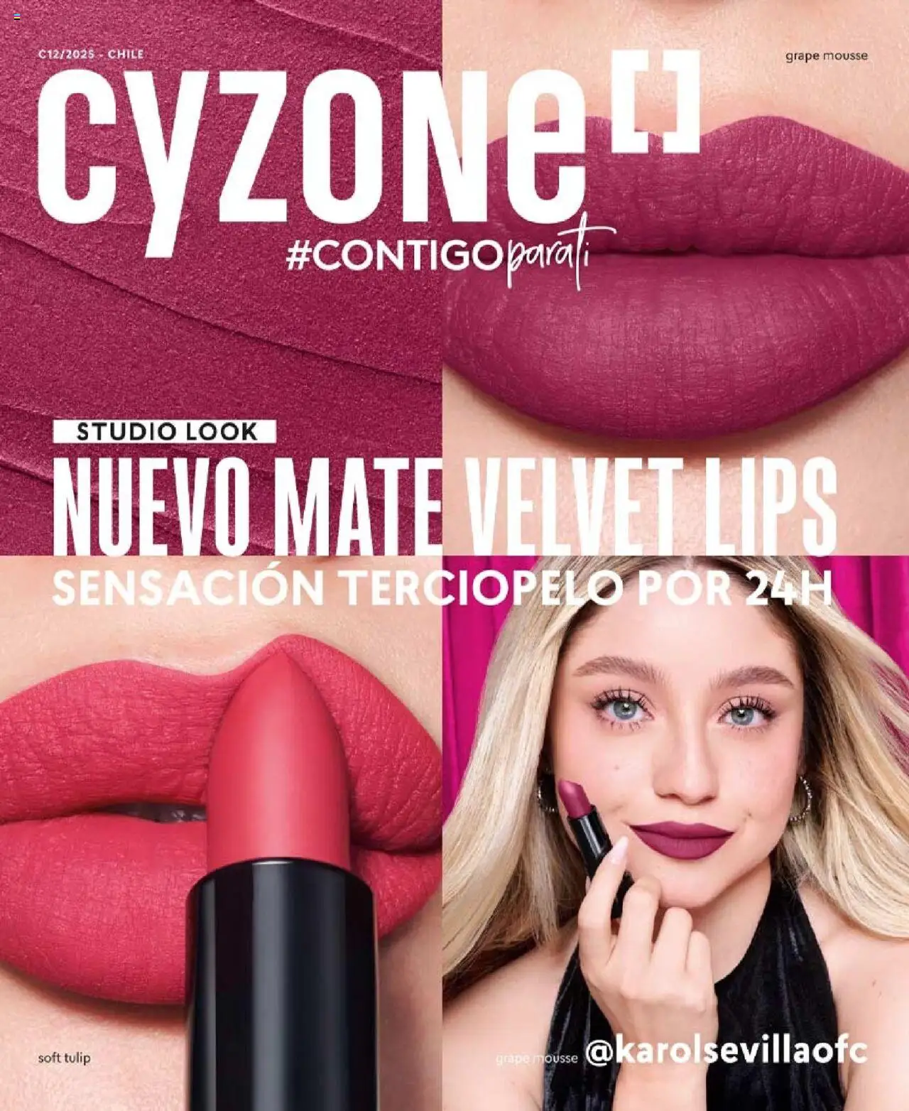 Catálogo CyZone Campaña 12 │ válido desde el 09.07.2025 | Página: 1 | Productos: Mousse, Mate
