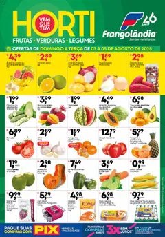 Frangolândia - Ofertas Horti - Pré-Visualização do folheto da loja Frangolândia, válido de 03.08.2025