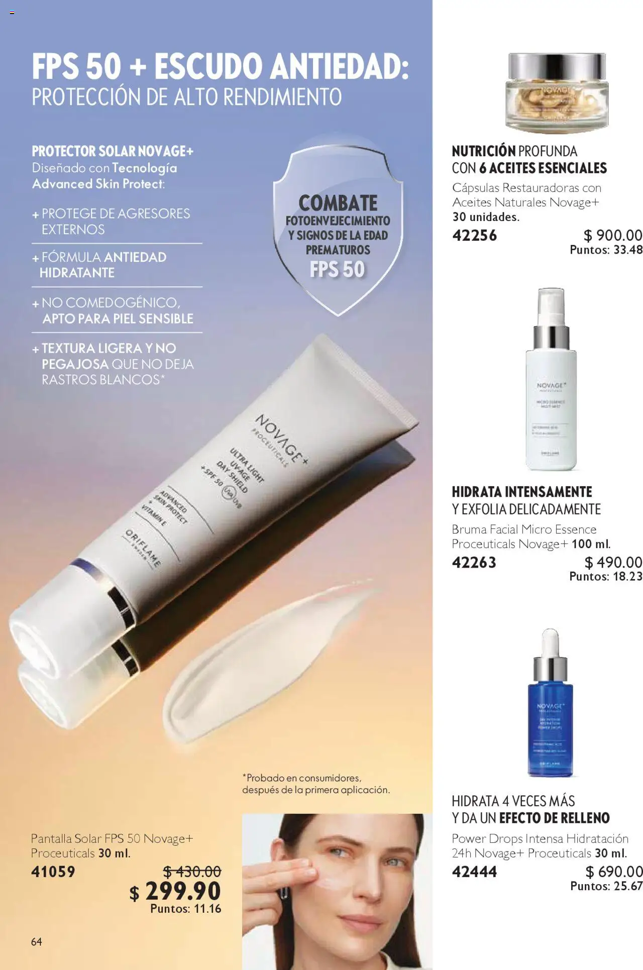 Nuevas ofertas de Oriflame válidas en toda la República Mexicana desde el 13.09.2025. ¡Encuentra las mejores ofertas en Oriflame - Campaña 13 2025! | Página: 64