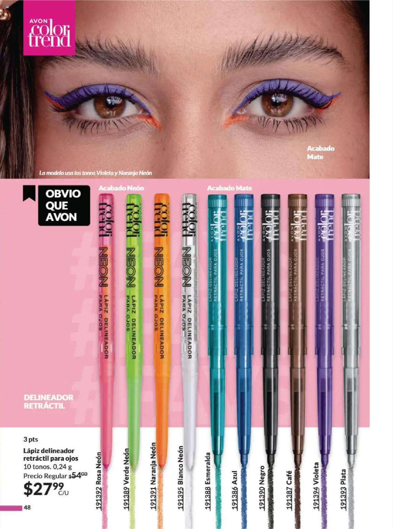 Nuevas ofertas de AVON válidas en toda la República Mexicana desde el 09.08.2025. ¡Encuentra las mejores ofertas en AVON - Campaña 13 2025! | Página: 55 | Productos: Café, Mate, Delineador
