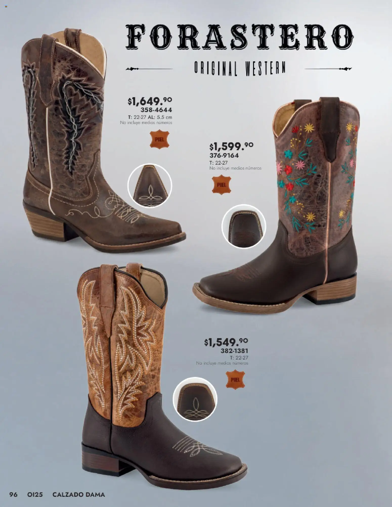 Nuevas ofertas de Andrea válidas en toda la República Mexicana desde el 24.08.2025. ¡Encuentra las mejores ofertas en Andrea - Catálogo Calzado Dama! | Página: 96