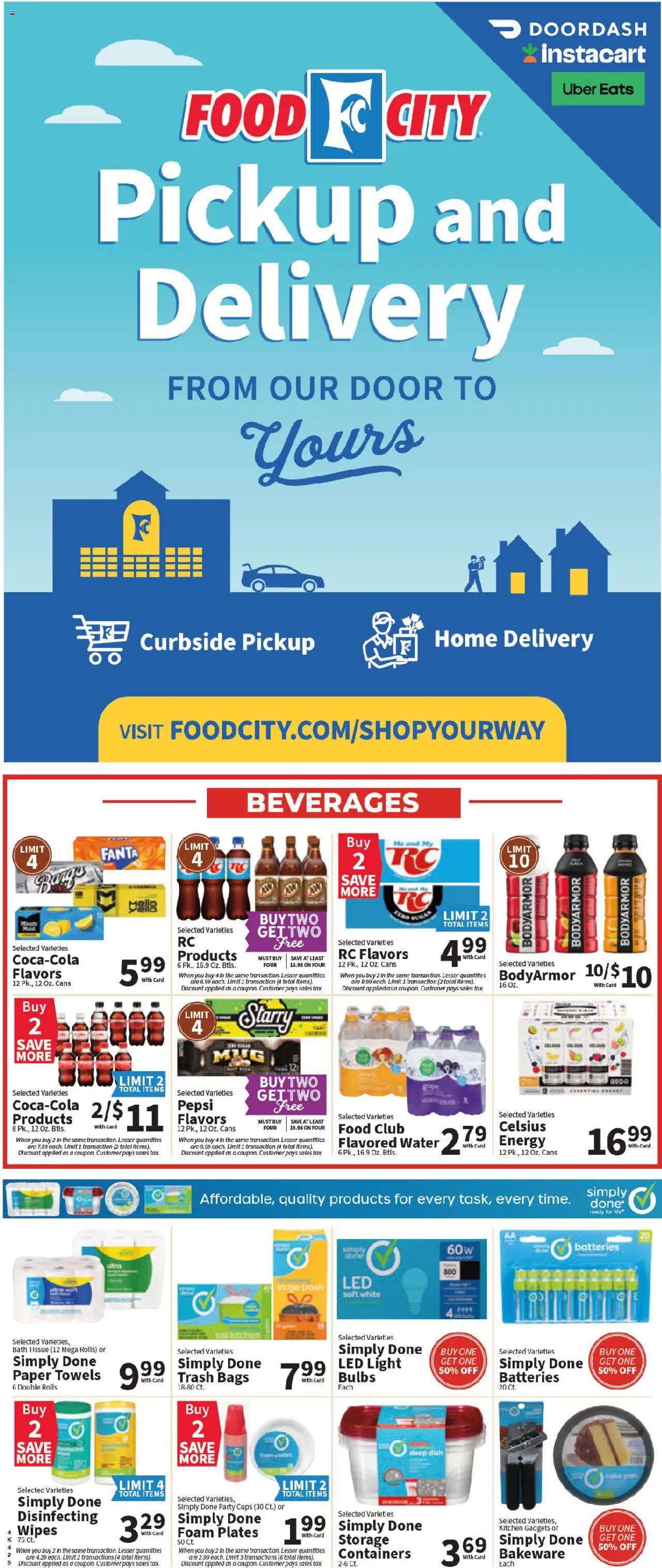 Food City Weekly Ad - valid from 15.10.2025 | Page: 6 | Products: Bath, Water
