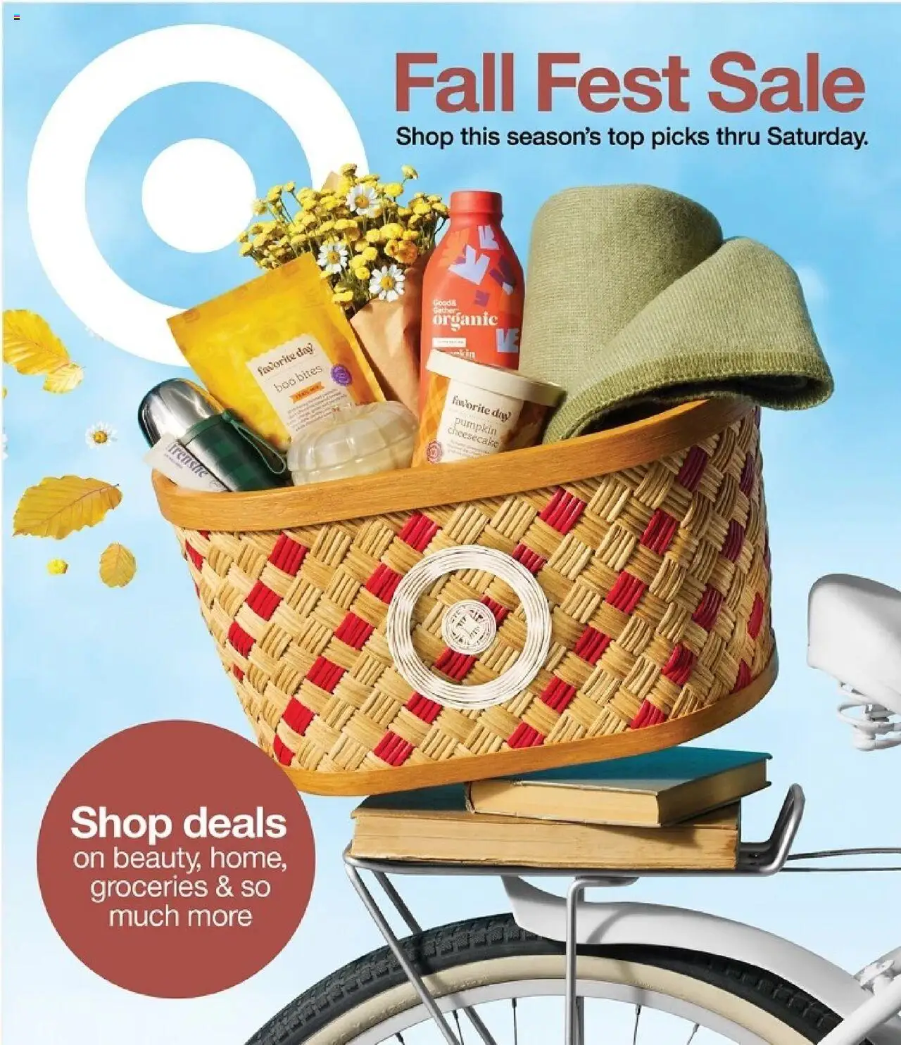 Target Weekly Ad - valid from 21.09.2025 | Page: 1 | Products: Pumpkin, Cheesecake