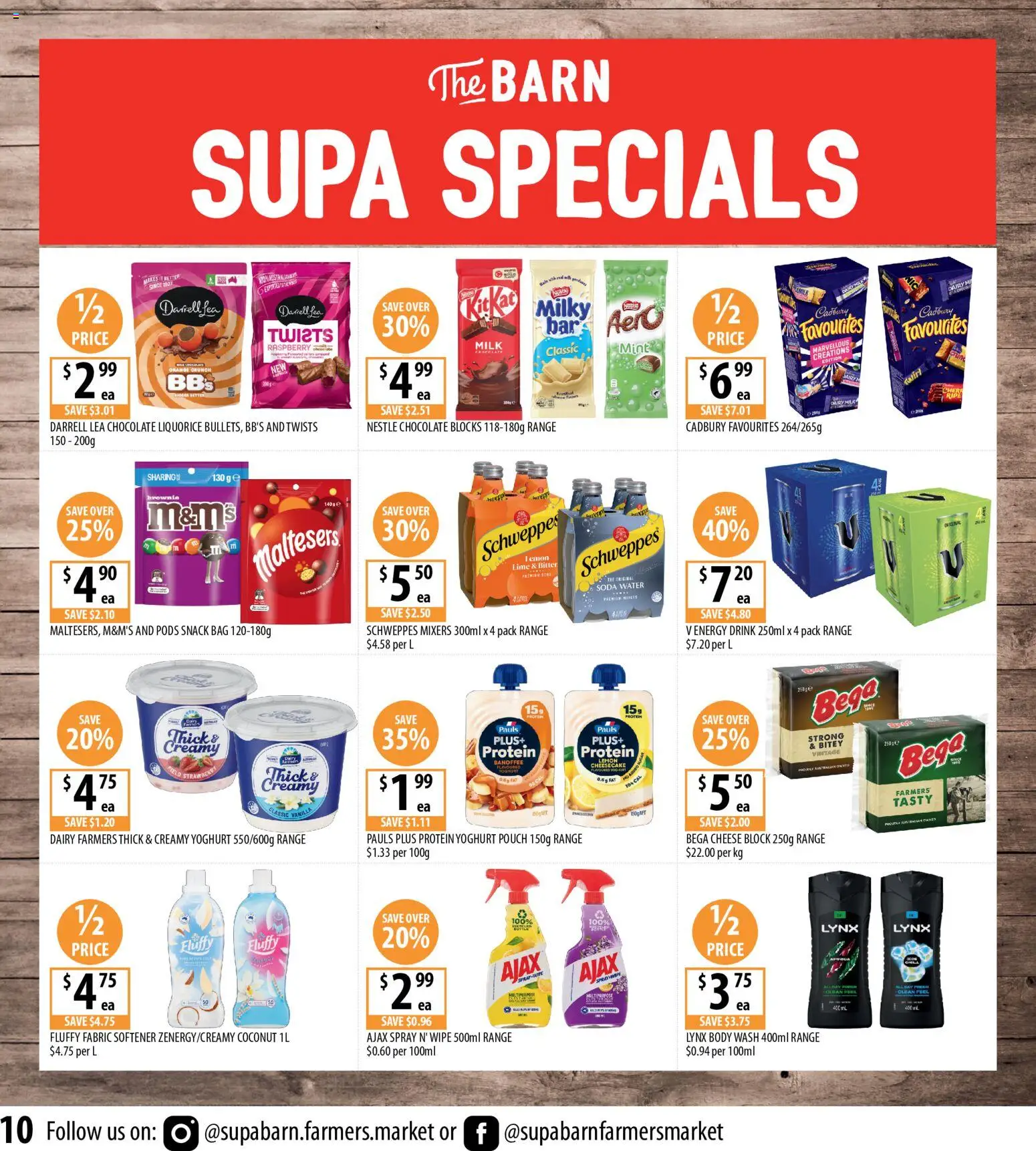 Supabarn catalogue - valid from 29.04.2026 | Page: 10 | Products: Dairy, Sugar, Lemon, Multipurpose