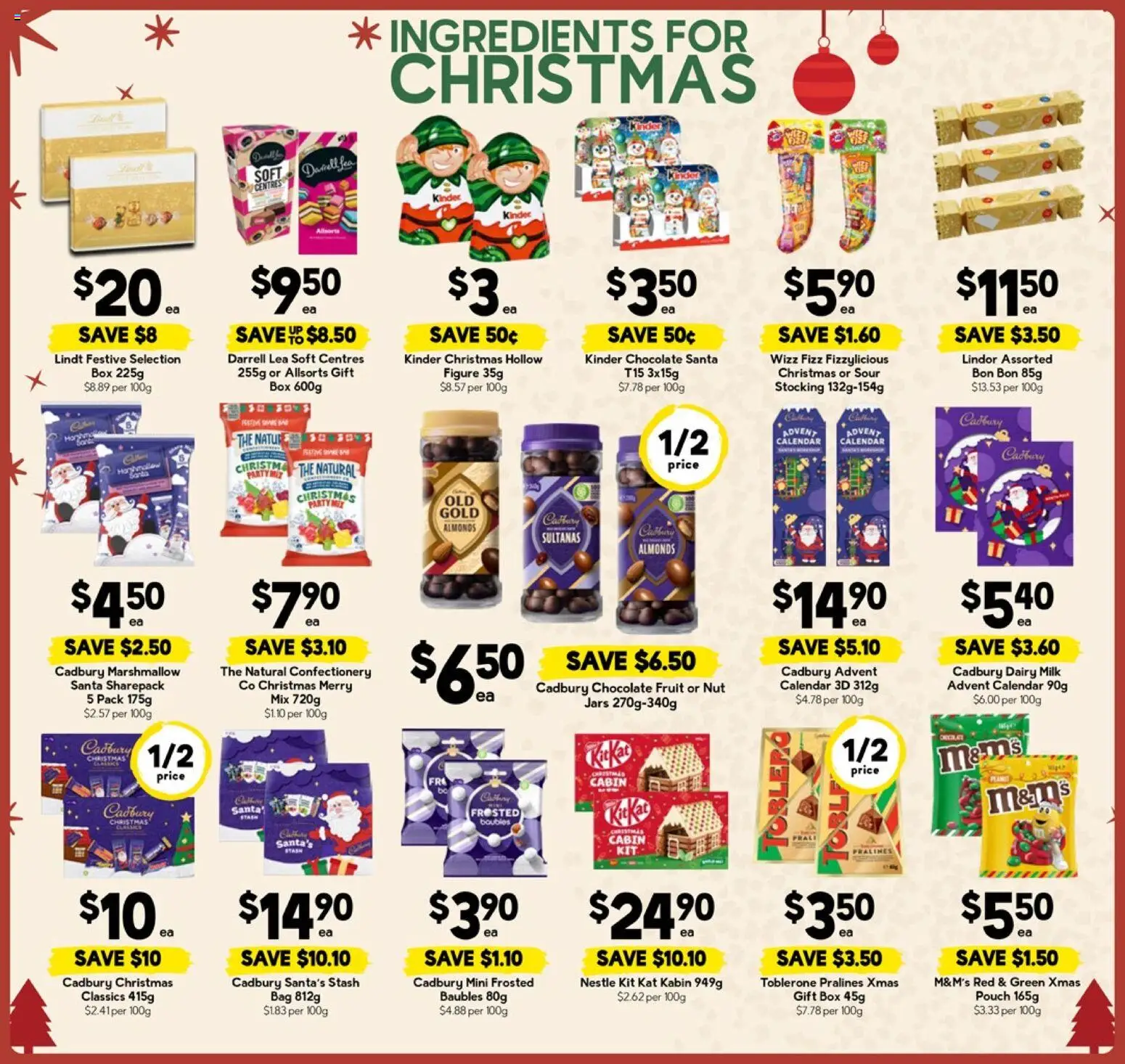 Drakes catalogue - valid from 26.11.2025 | Page: 3 | Products: Milk, Dairy, Chocolate, Bag