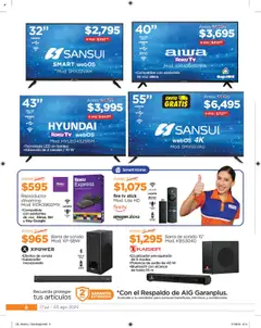 Nuevas ofertas de Chedraui válidas en toda la República Mexicana desde el 17.07.2025. ¡Encuentra las mejores ofertas en Chedraui - Promociones! | Página: 6 | Productos: Audio, Reproductor, Control remoto, Barra
