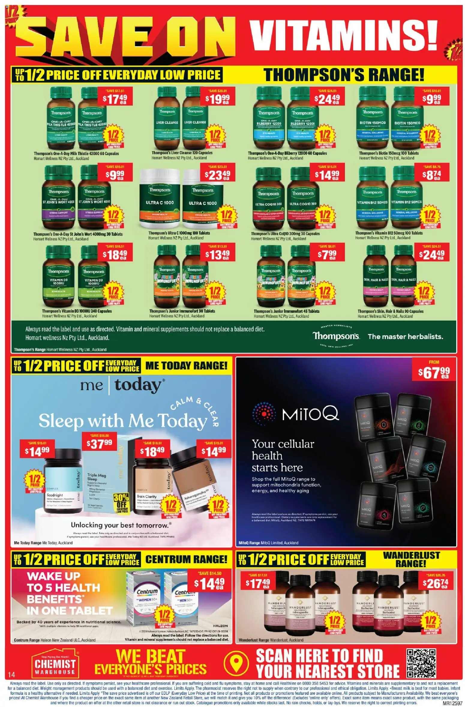 Chemist Warehouse catalogue from 25.12.2025 | Page: 14