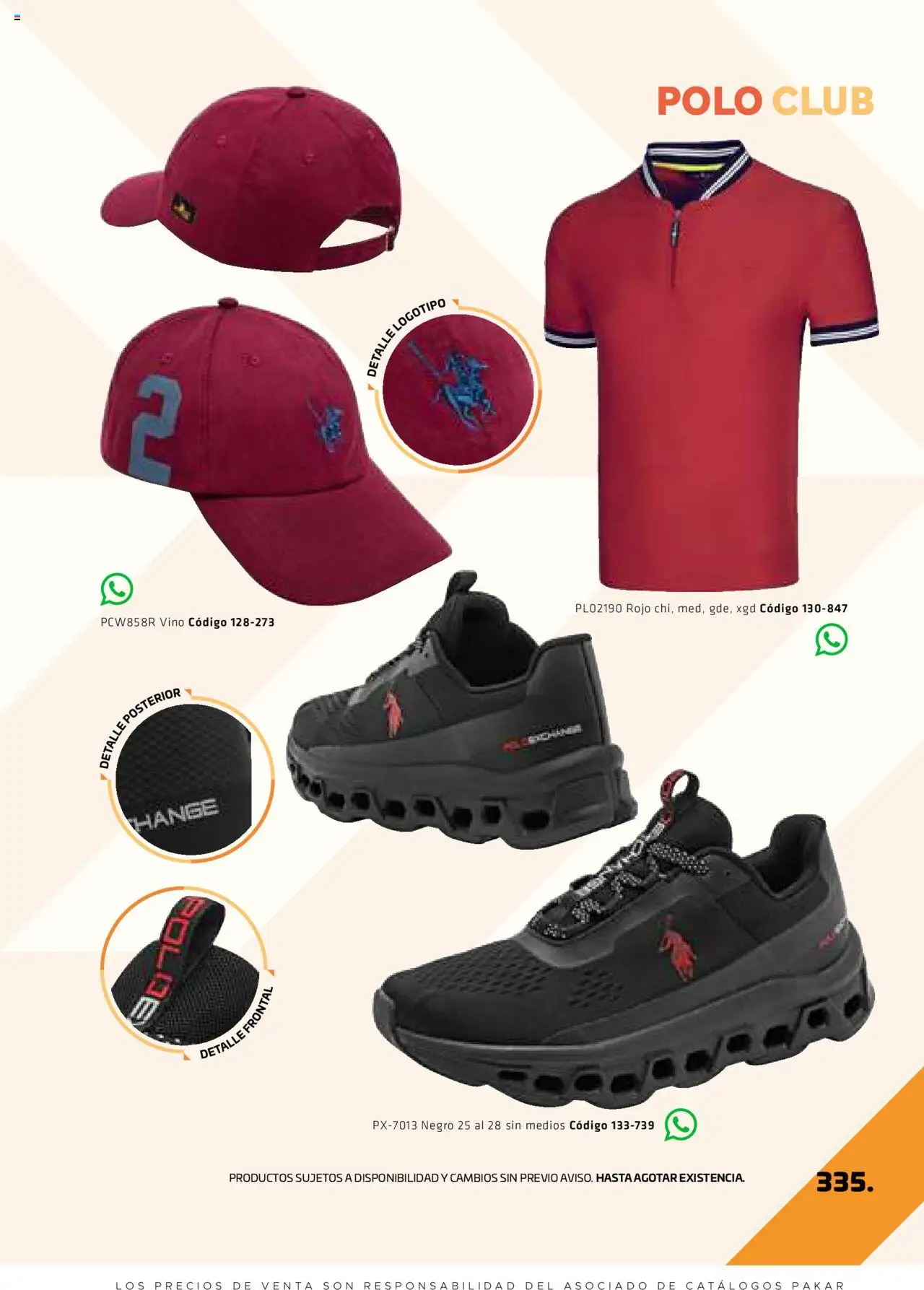 Nuevas ofertas de SC Pakar válidas en toda la República Mexicana desde el 29.08.2025. ¡Encuentra las mejores ofertas en SC Pakar - Catálogo Otoño Men Tomo 1! | Página: 335 | Productos: Vino