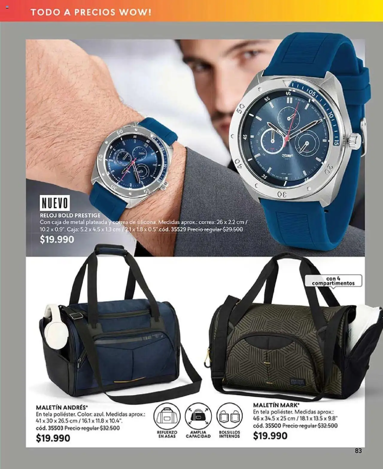 Catálogo CyZone Campaña 14 │ válido desde el 31.08.2025 | Página: 83 | Productos: Maletin, Caja, Reloj