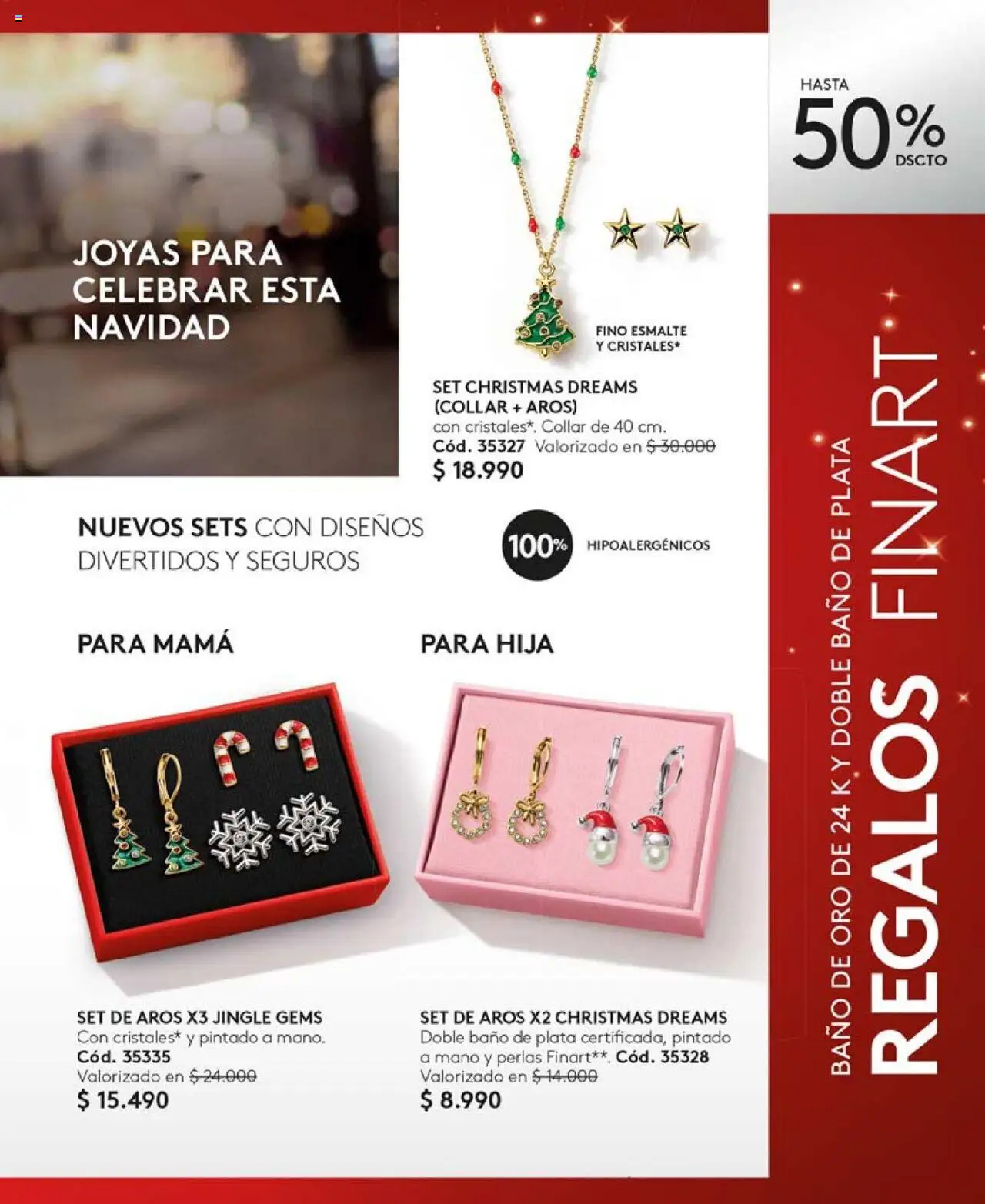 Catálogo Ésika Campaña 17 │ válido desde el 14.10.2025 | Página: 117 | Productos: Baño, Collar, Aros