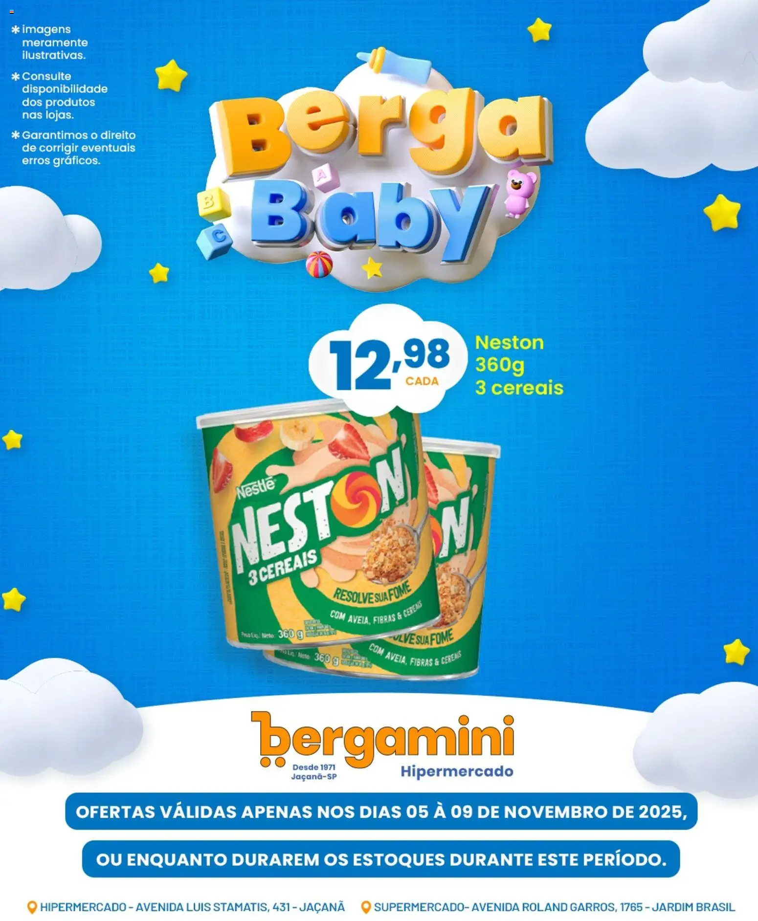 Supermercado Bergamini Folheto - válido de 05.11.2025 | Página: 4 | Produtos: Cereais