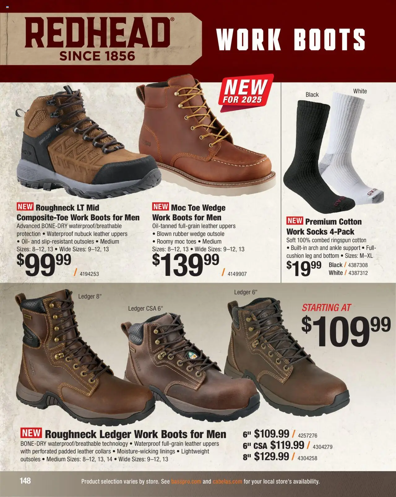 Cabela's Hunting Master 25 - valid from 11.08.2025 | Page: 148 | Products: Oil, Socks, Cushion, Boots