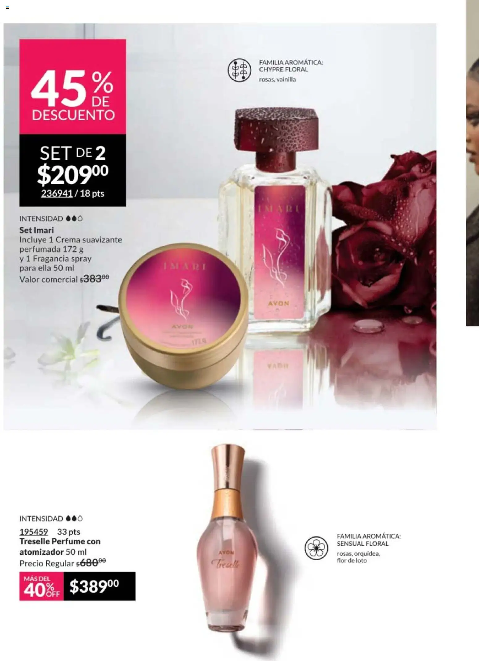 Nuevas ofertas de AVON válidas en toda la República Mexicana desde el 10.01.2026. ¡Encuentra las mejores ofertas en AVON campaña 2 2026! | Página: 56 | Productos: Crema, Suavizante, Perfume, Fragancia