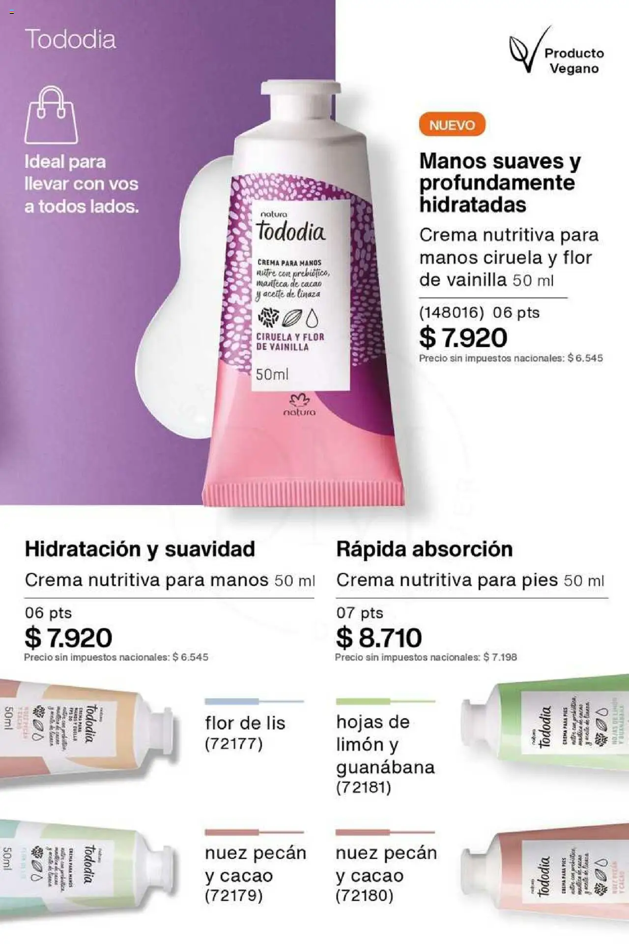 Catálogo Natura Ciclo 8 │ válido desde el 03.06.2025 | Página: 187 | Productos: Aceite, Limón, Cacao, Crema