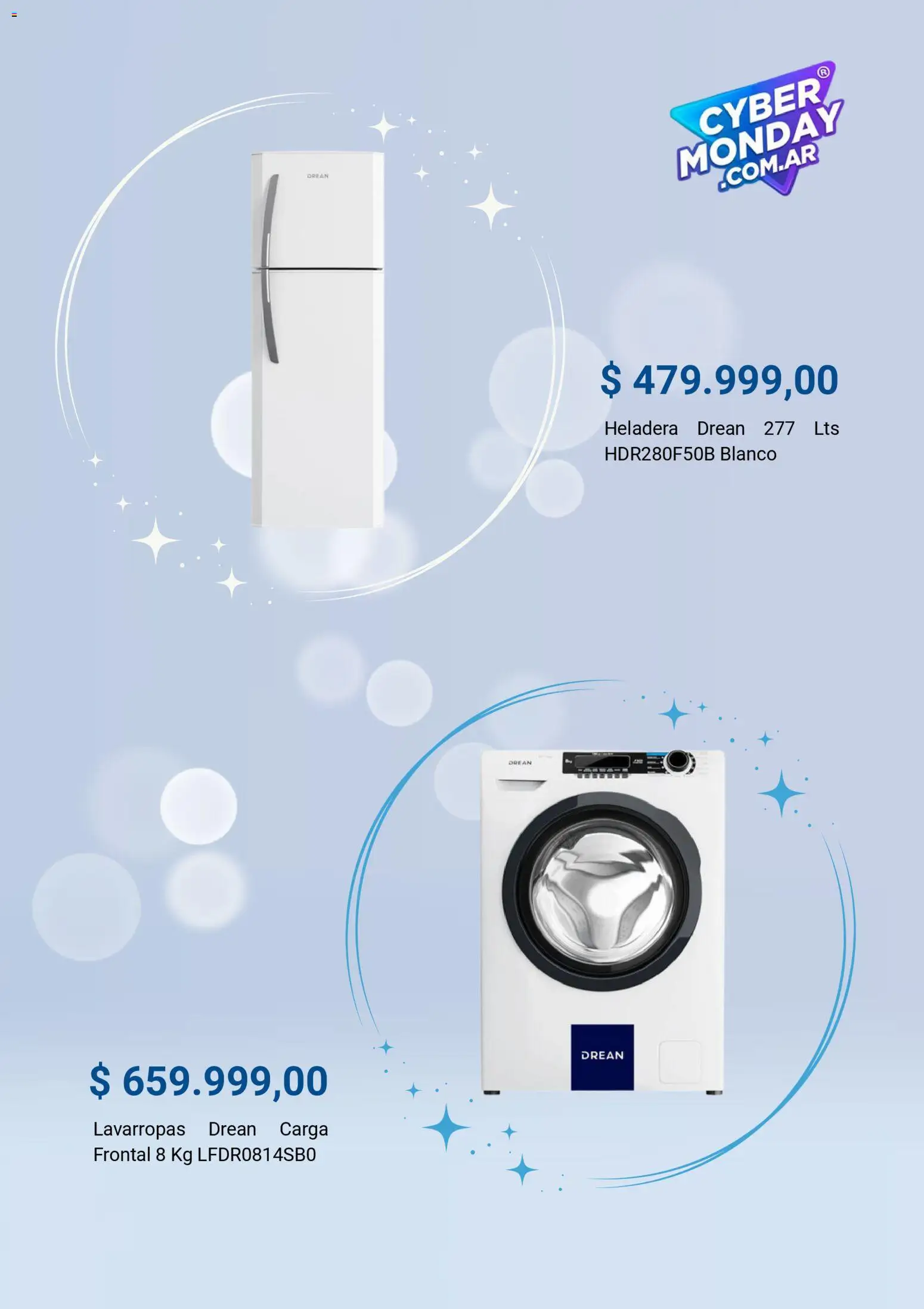 La Anonima Cyber Monday │ válido desde el 03.11.2025 | Página: 4 | Productos: Lavarropas, Heladera