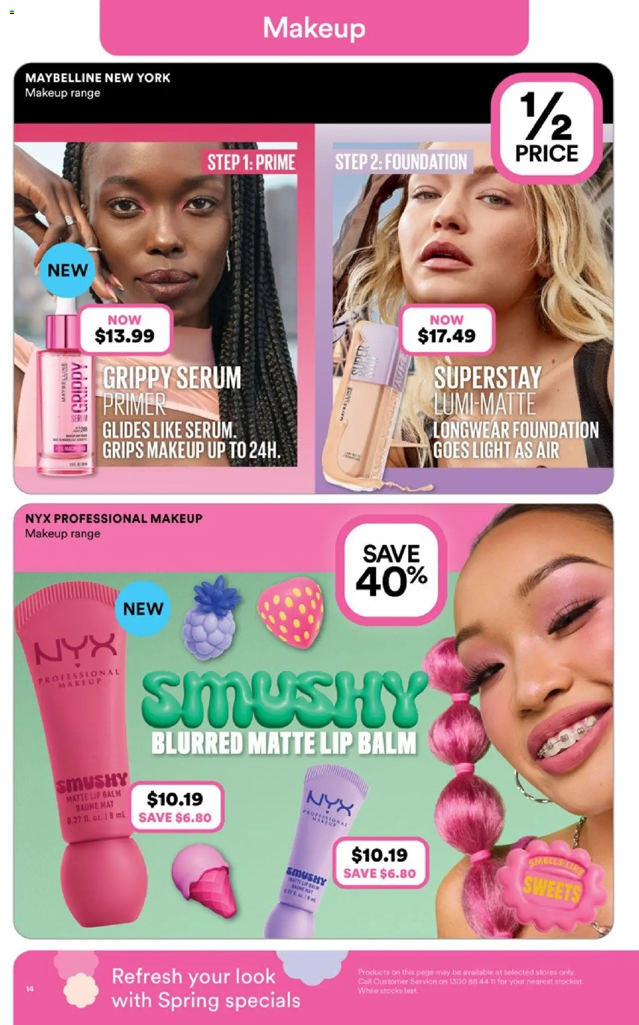 Priceline Pharmacy catalogue - valid from 25.09.2025 | Page: 14 | Products: Light, Makeup, Foundation