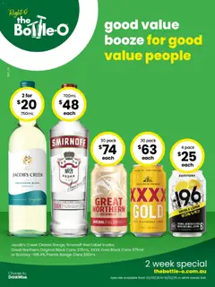 Preview of The Bottle-O Catalogue ARCADIA - valid from 02.02.2026