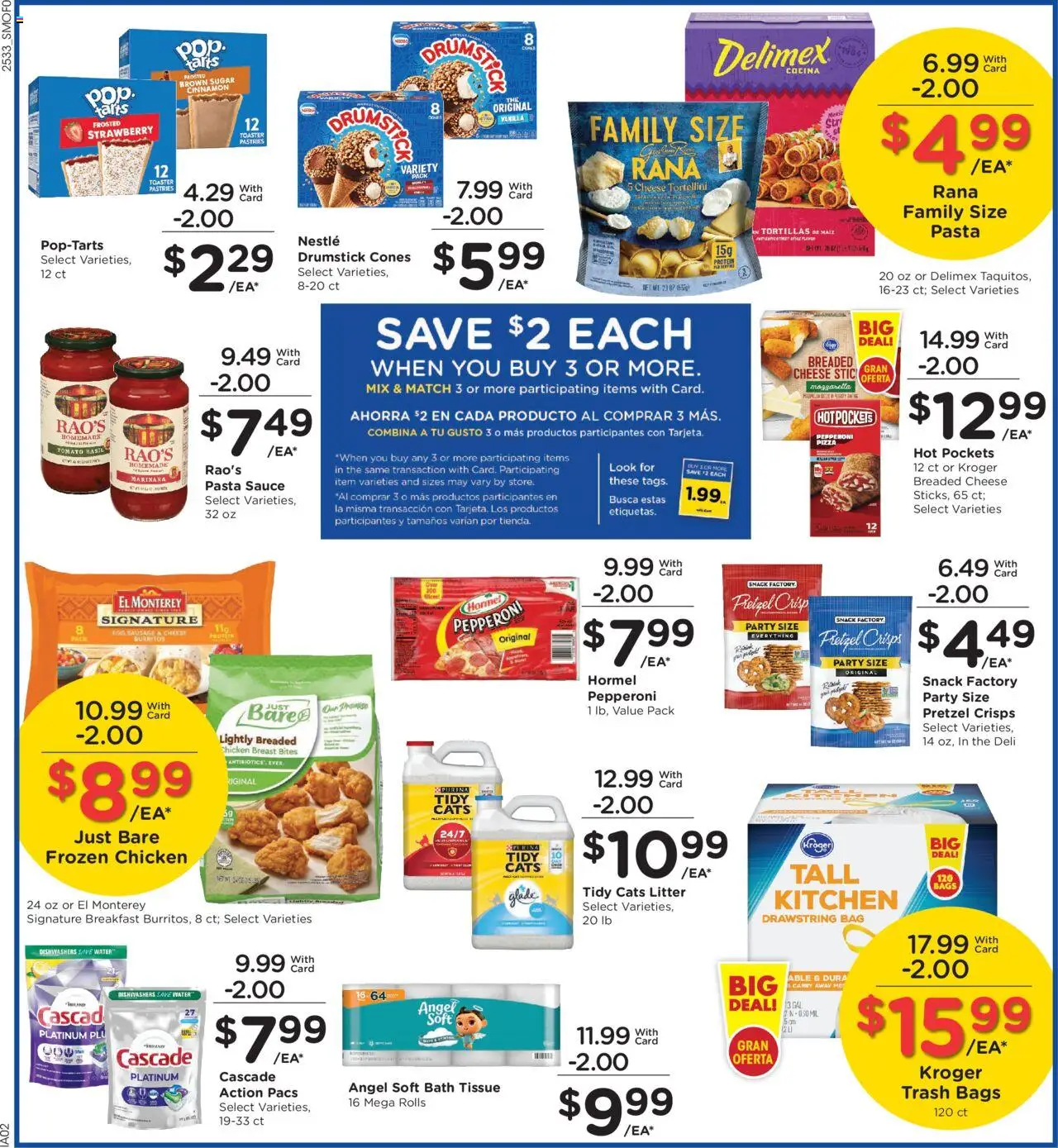 Smith's Weekly Ad - ID - valid from 17.09.2025 | Page: 5 | Products: Cheese, Pizza, Sugar, Bag